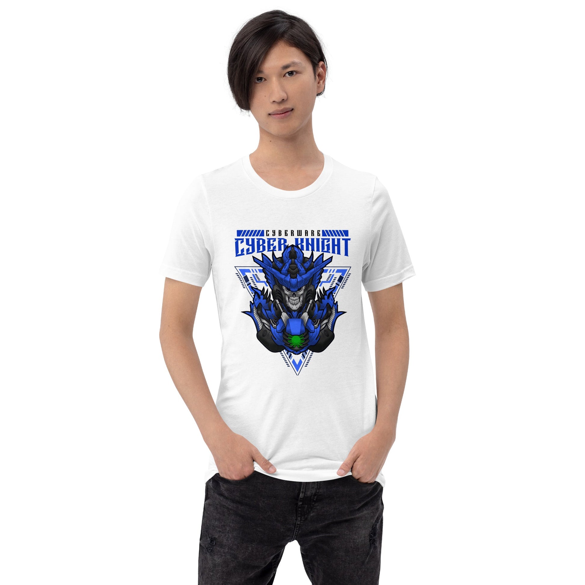CyberWare Cyber knight - Unisex t-shirt by DarkByteGear