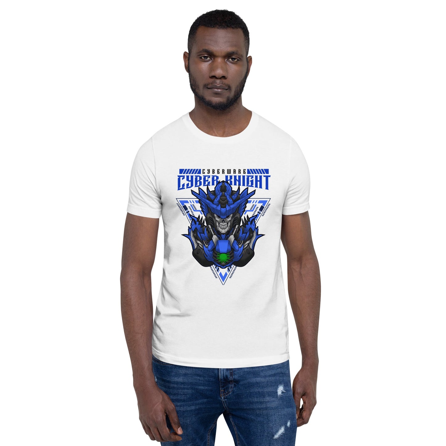 CyberWare Cyber knight - Unisex t-shirt by DarkByteGear