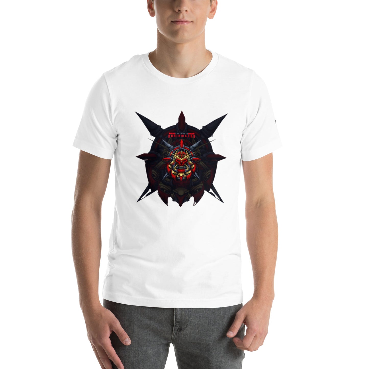 Cyberware Ronin Mecha - Unisex t-shirt by DarkByteGear