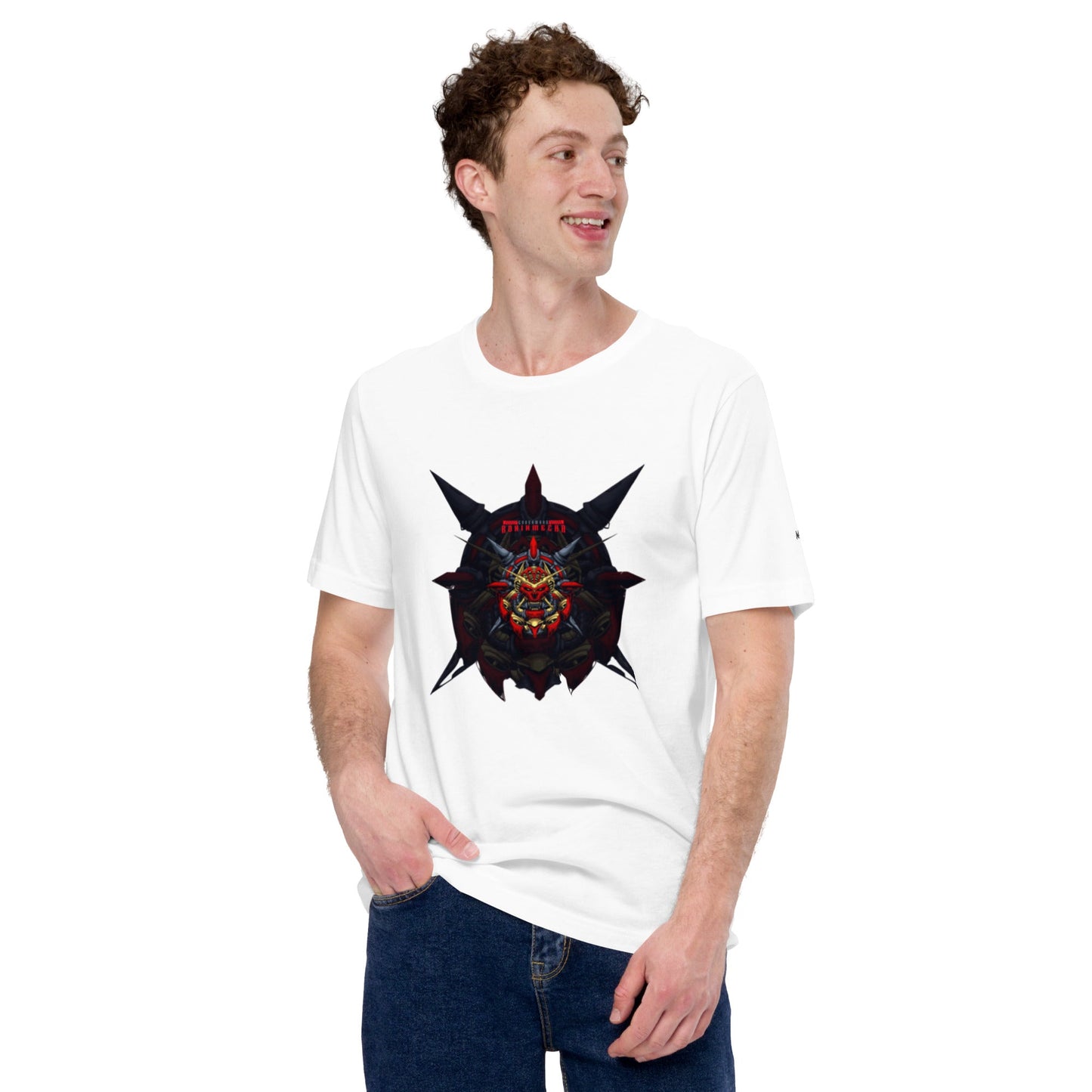 Cyberware Ronin Mecha - Unisex t-shirt by DarkByteGear