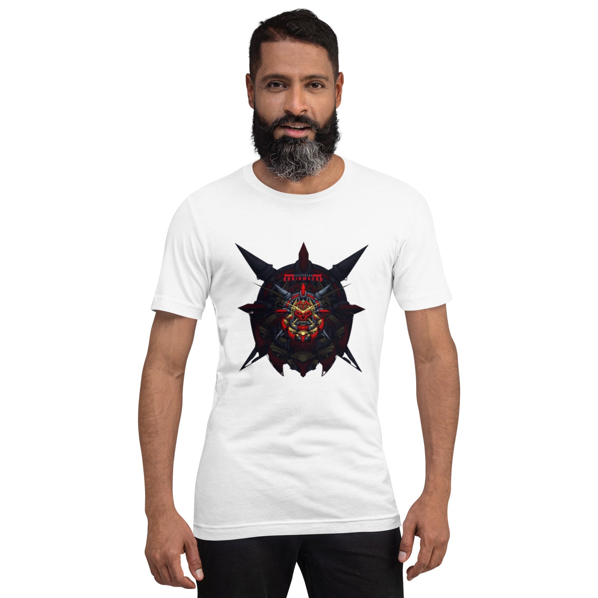 Cyberware Ronin Mecha - Unisex t-shirt by DarkByteGear