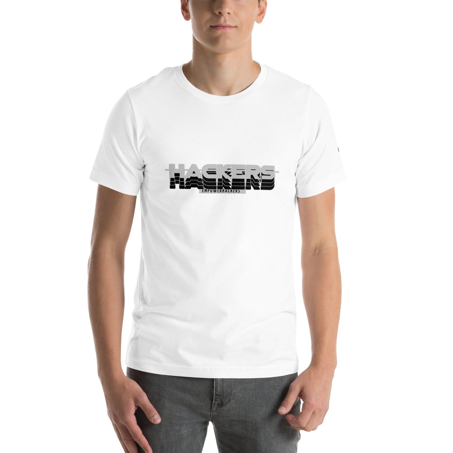Hackers Empower Hackers V3 - Unisex t-shirt by DarkByteGear