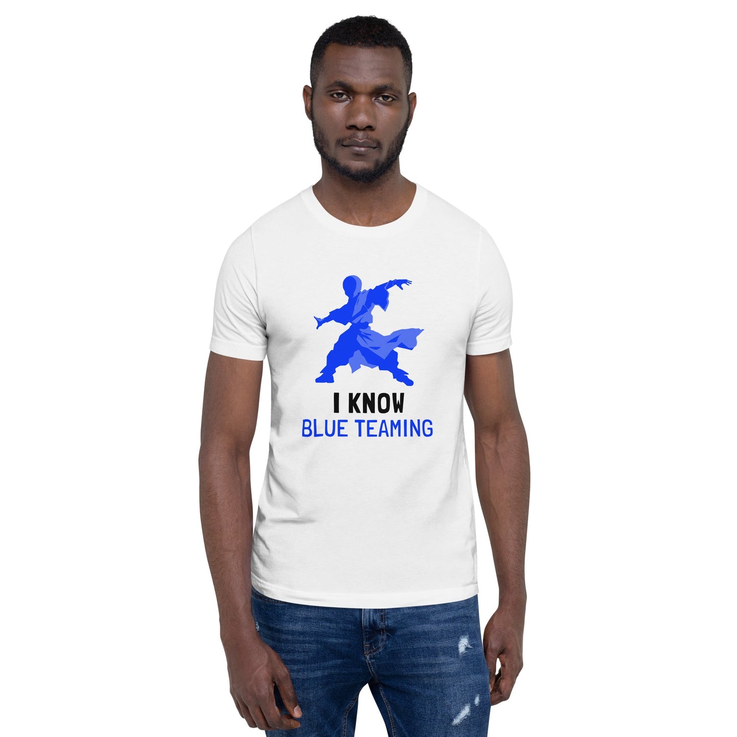 I Know Blue Teaming - Unisex t-shirt by DarkByteGear