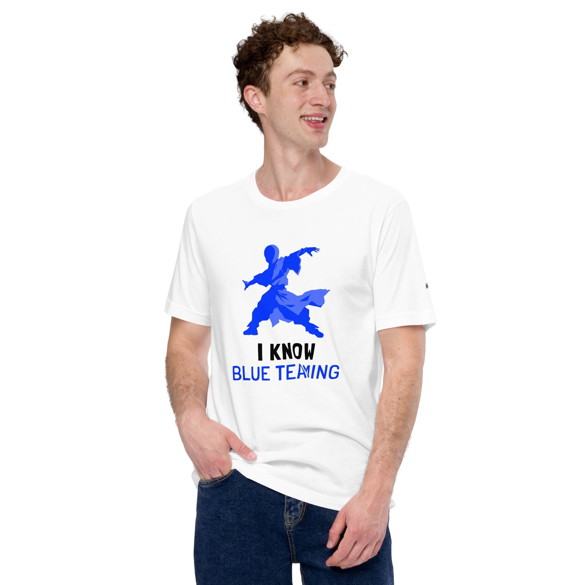 I Know Blue Teaming - Unisex t-shirt by DarkByteGear