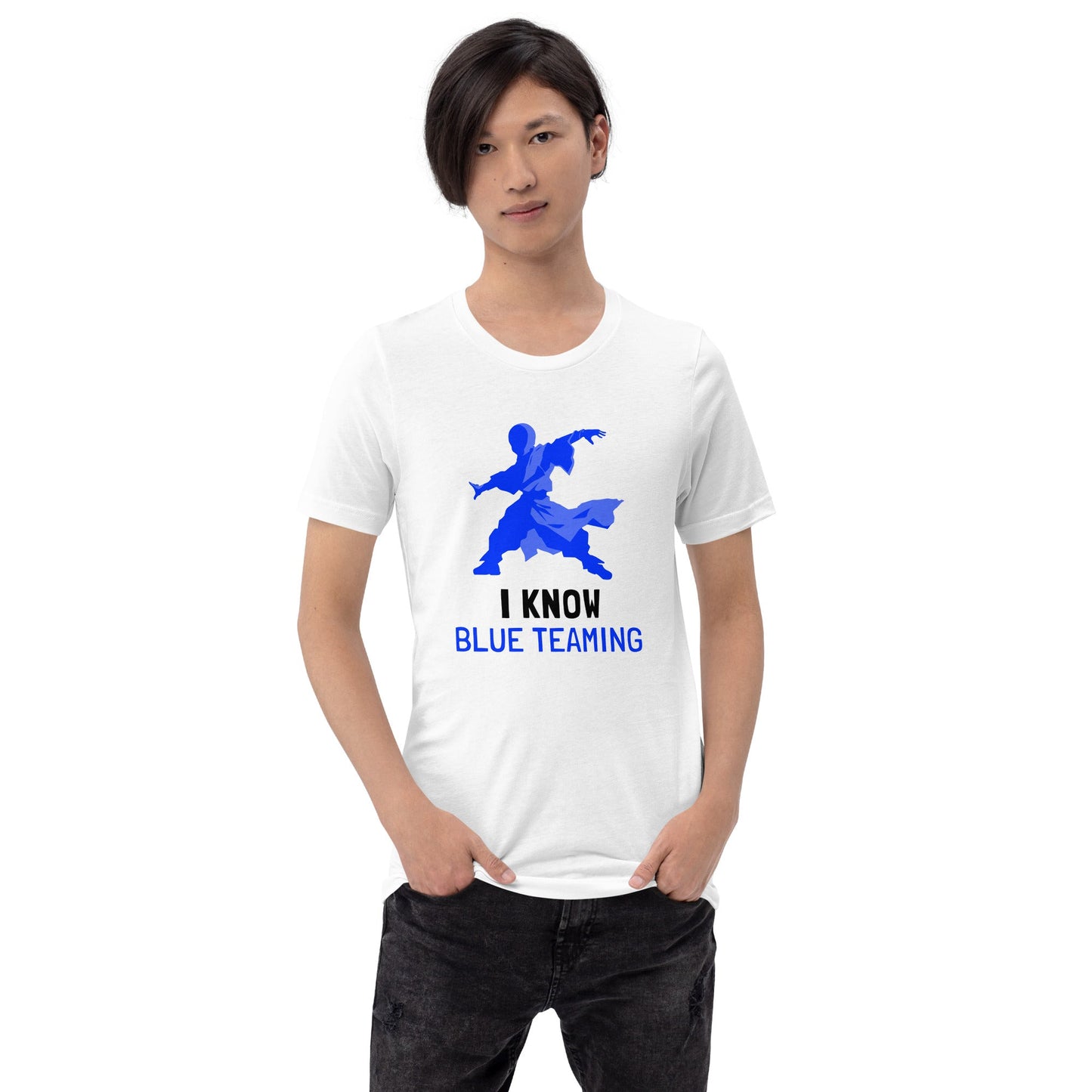 I Know Blue Teaming - Unisex t-shirt by DarkByteGear