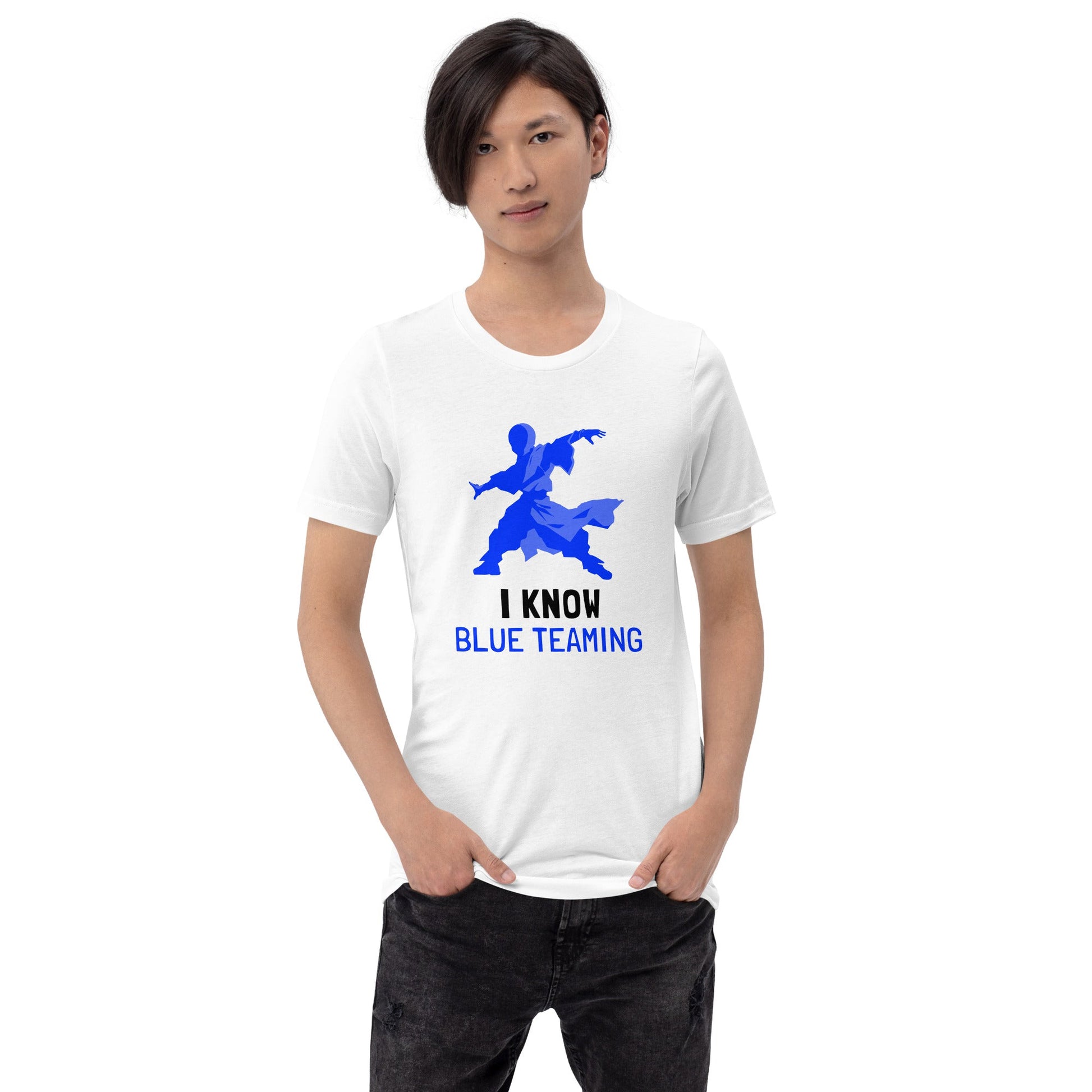 I Know Blue Teaming - Unisex t-shirt by DarkByteGear