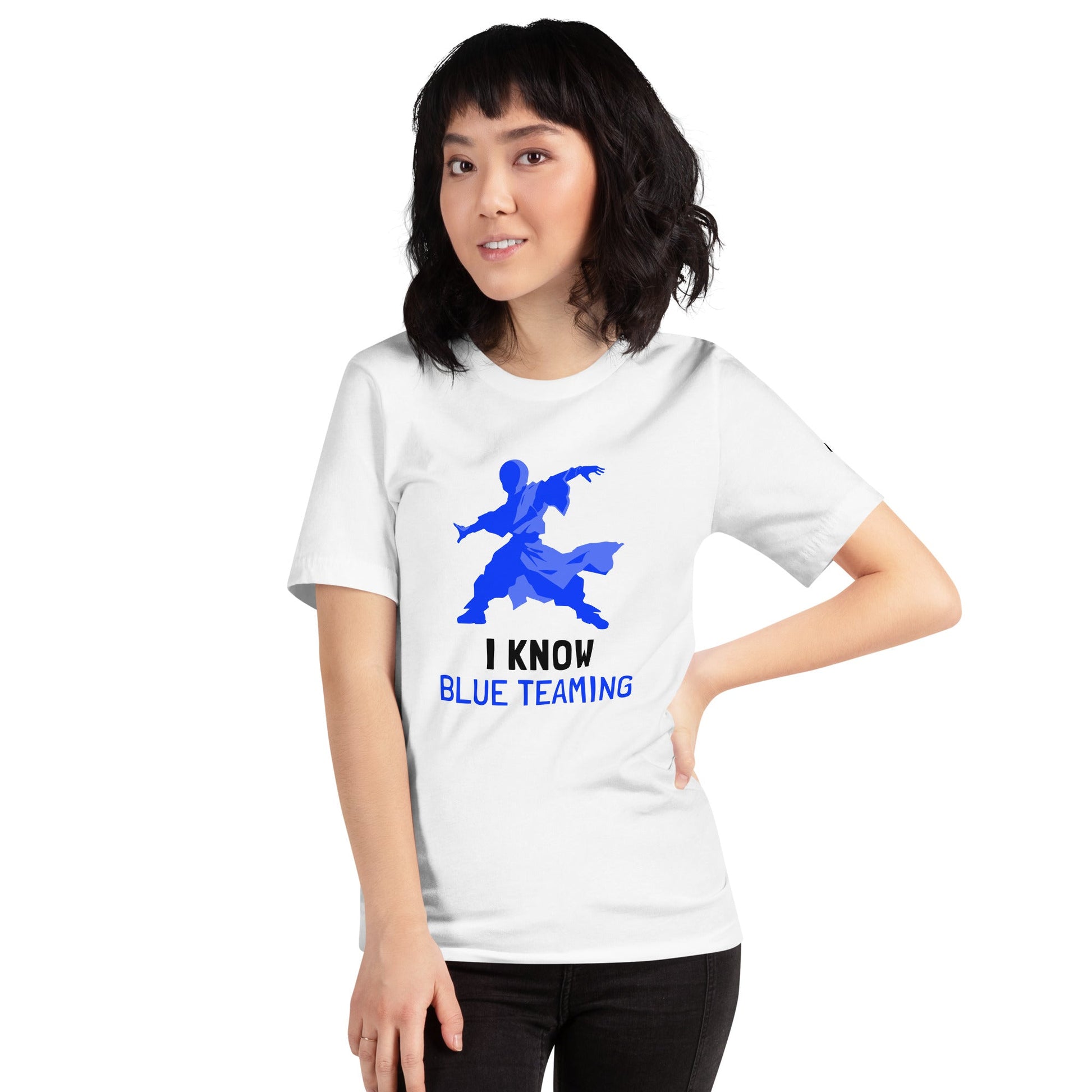 I Know Blue Teaming - Unisex t-shirt by DarkByteGear
