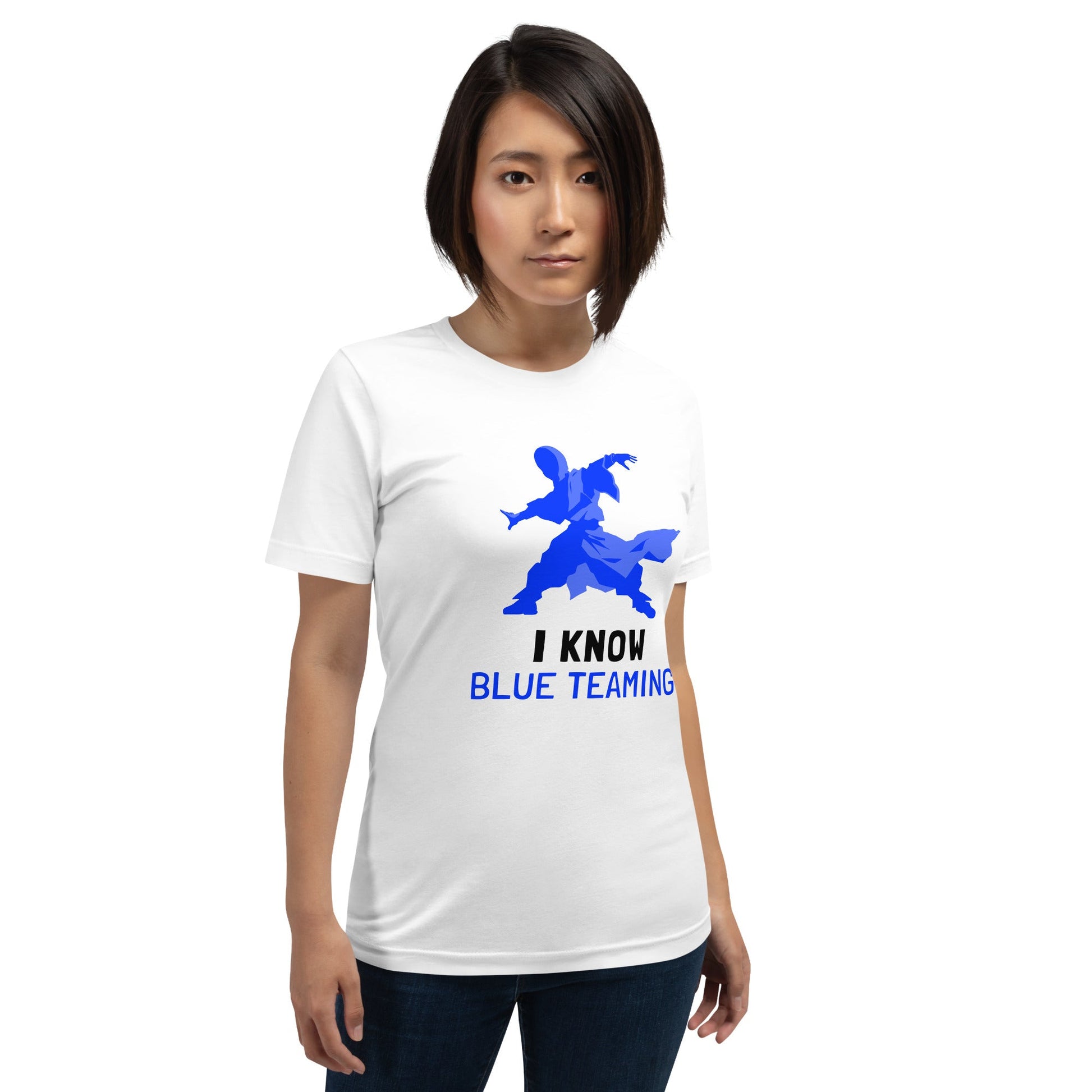 I Know Blue Teaming - Unisex t-shirt by DarkByteGear