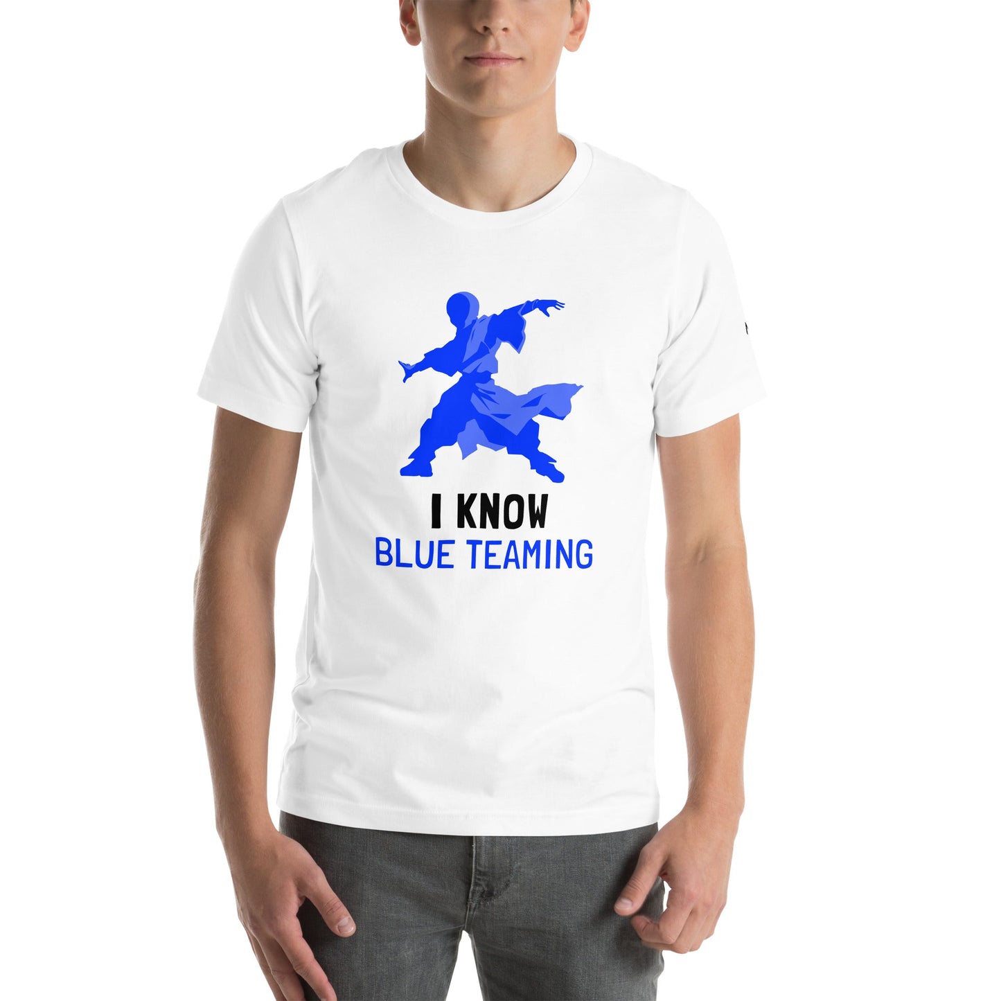 I Know Blue Teaming - Unisex t-shirt by DarkByteGear