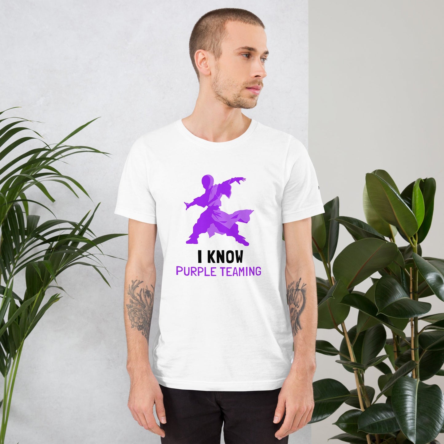 I Know Purple Teaming - Unisex t-shirt by DarkByteGear