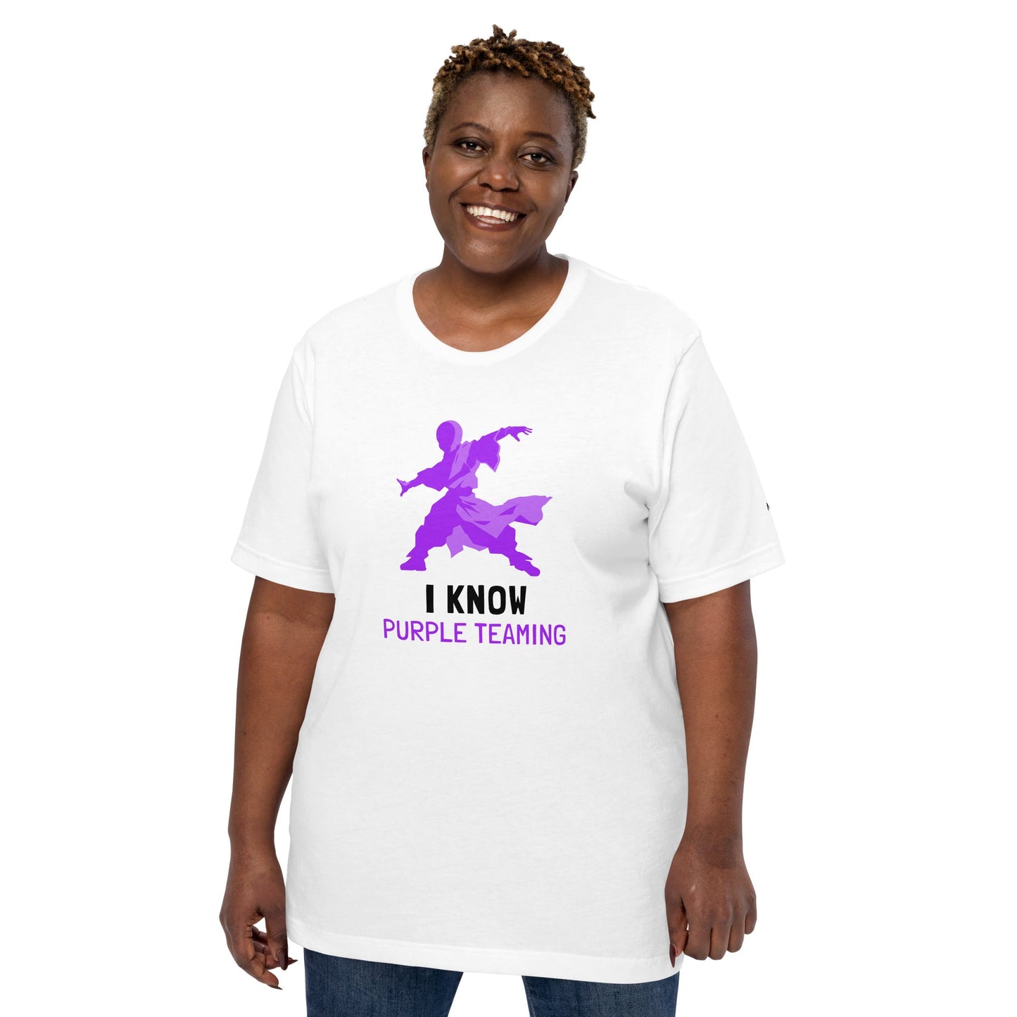 I Know Purple Teaming - Unisex t-shirt by DarkByteGear