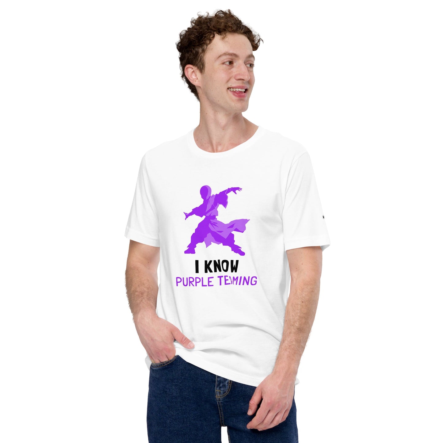 I Know Purple Teaming - Unisex t-shirt by DarkByteGear