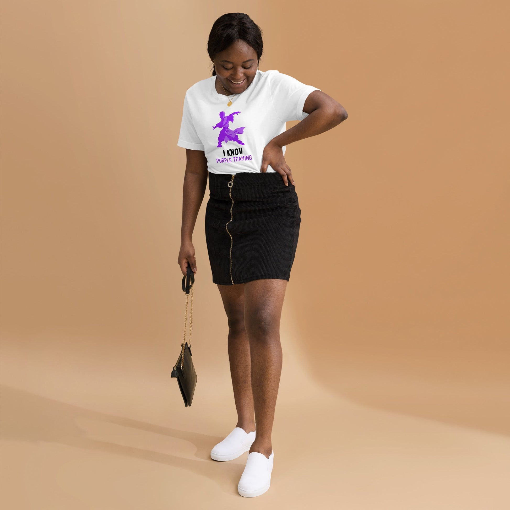 I Know Purple Teaming - Unisex t-shirt by DarkByteGear