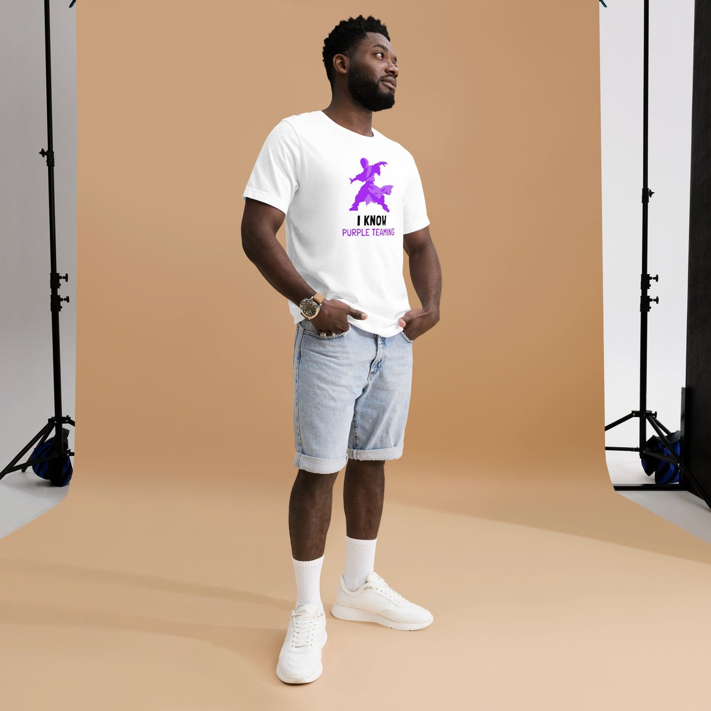 I Know Purple Teaming - Unisex t-shirt by DarkByteGear