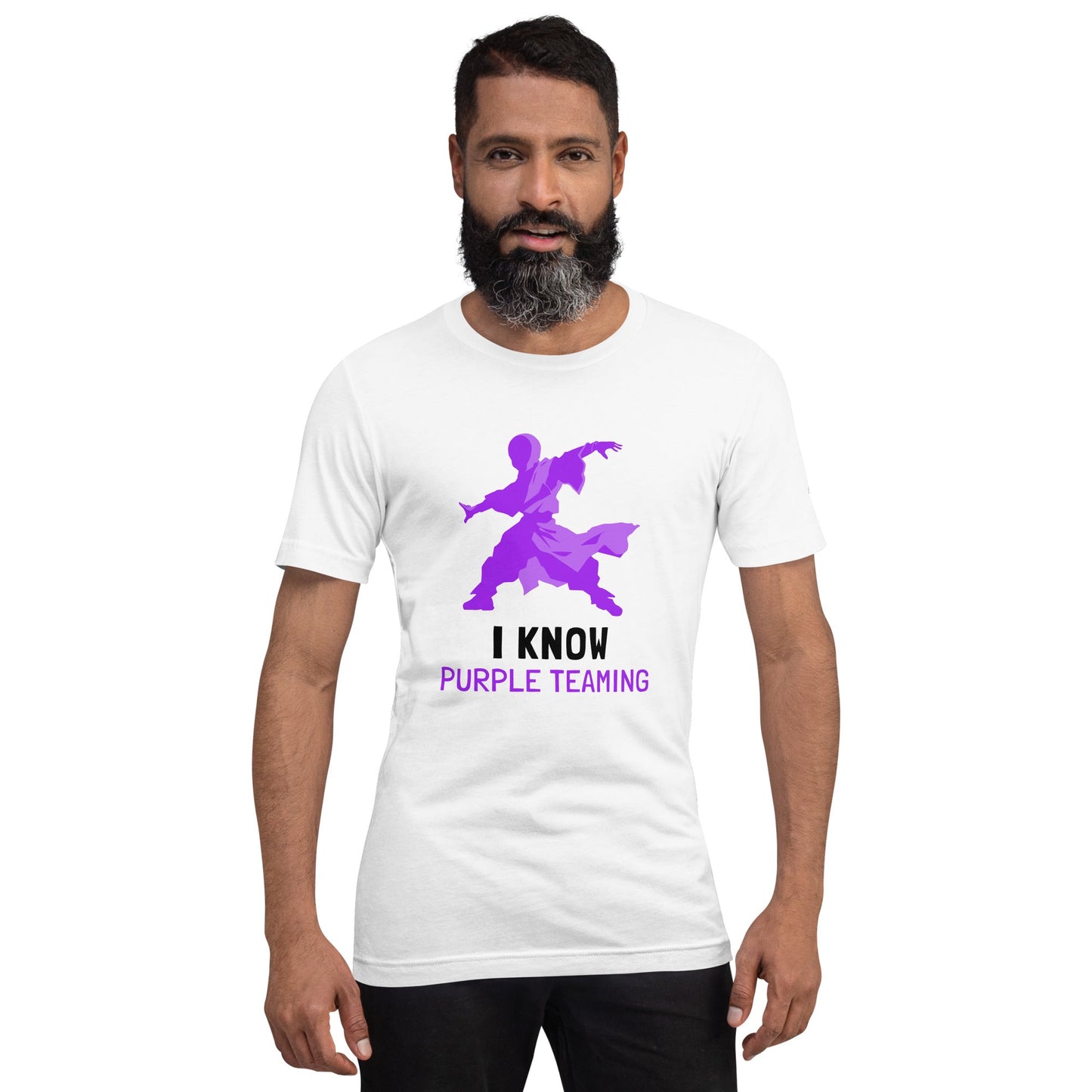 I Know Purple Teaming - Unisex t-shirt by DarkByteGear
