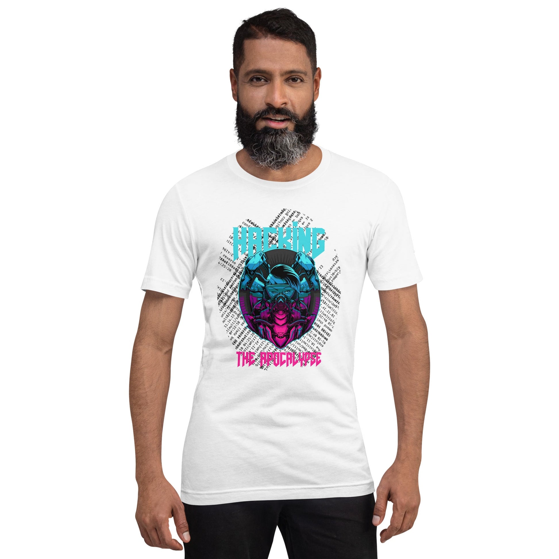 Hacking the apocalypse V2 - Unisex t-shirt by DarkByteGear