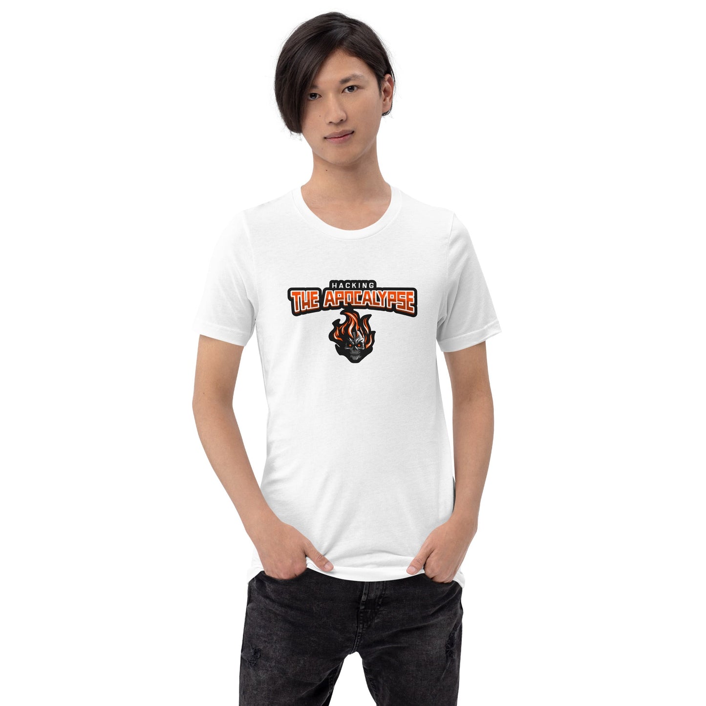 Hacking the Apocalypse V1 - Unisex t-shirt by DarkByteGear