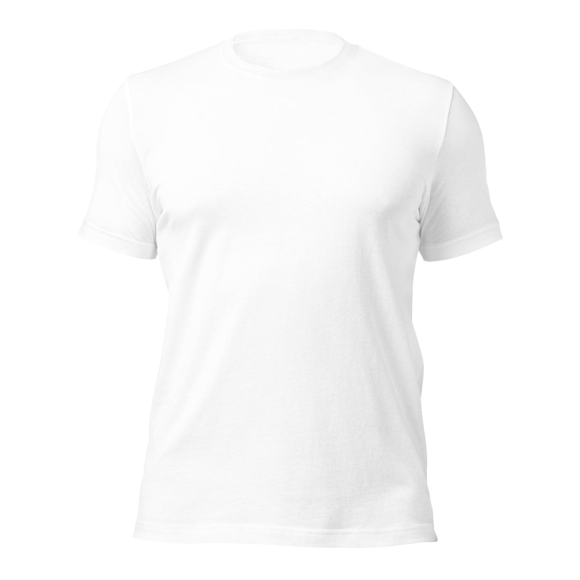 1 2 3 4 5 - Unisex t-shirt (back print) by DarkByteGear