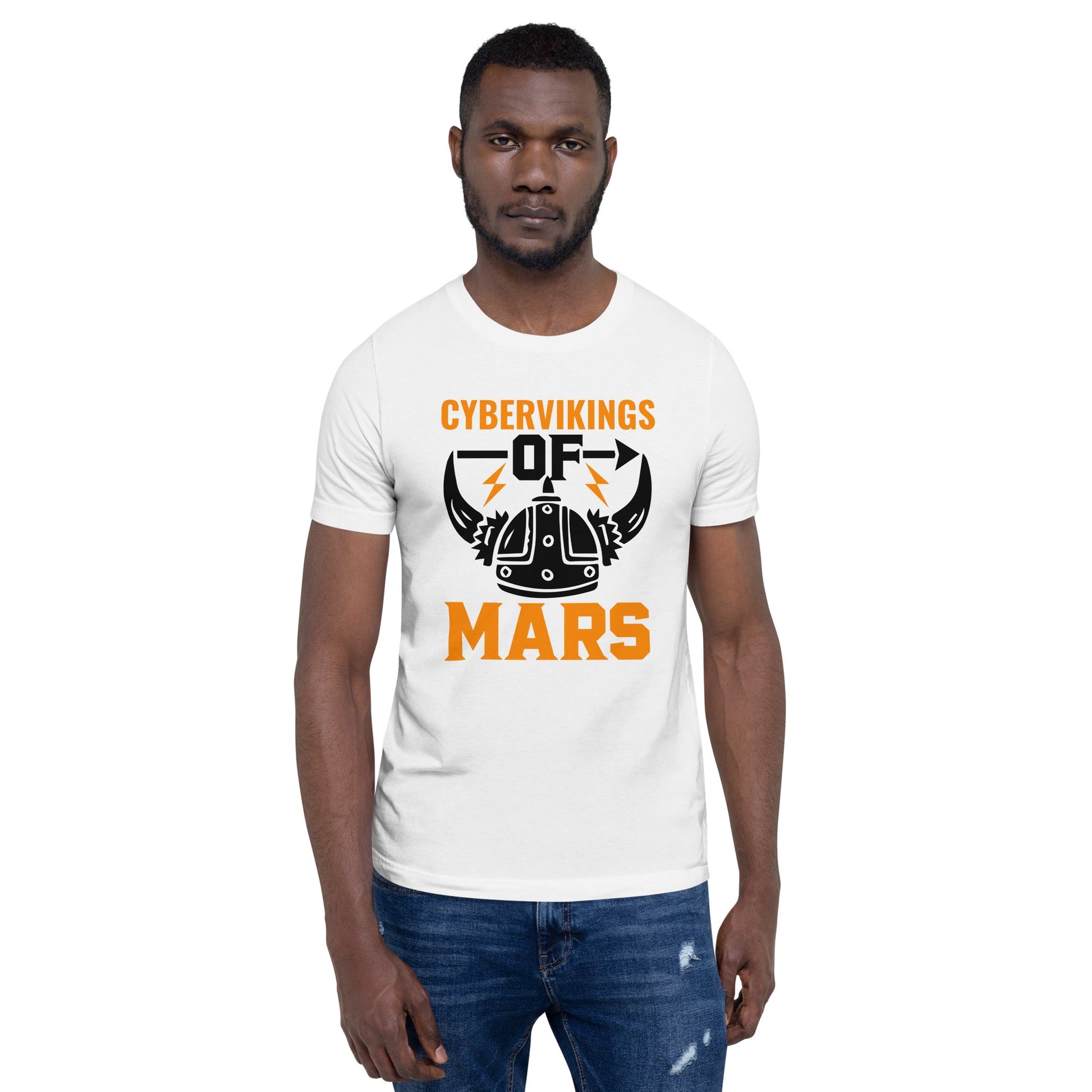 Cyberviking of Mars - Unisex t-shirt by DarkByteGear