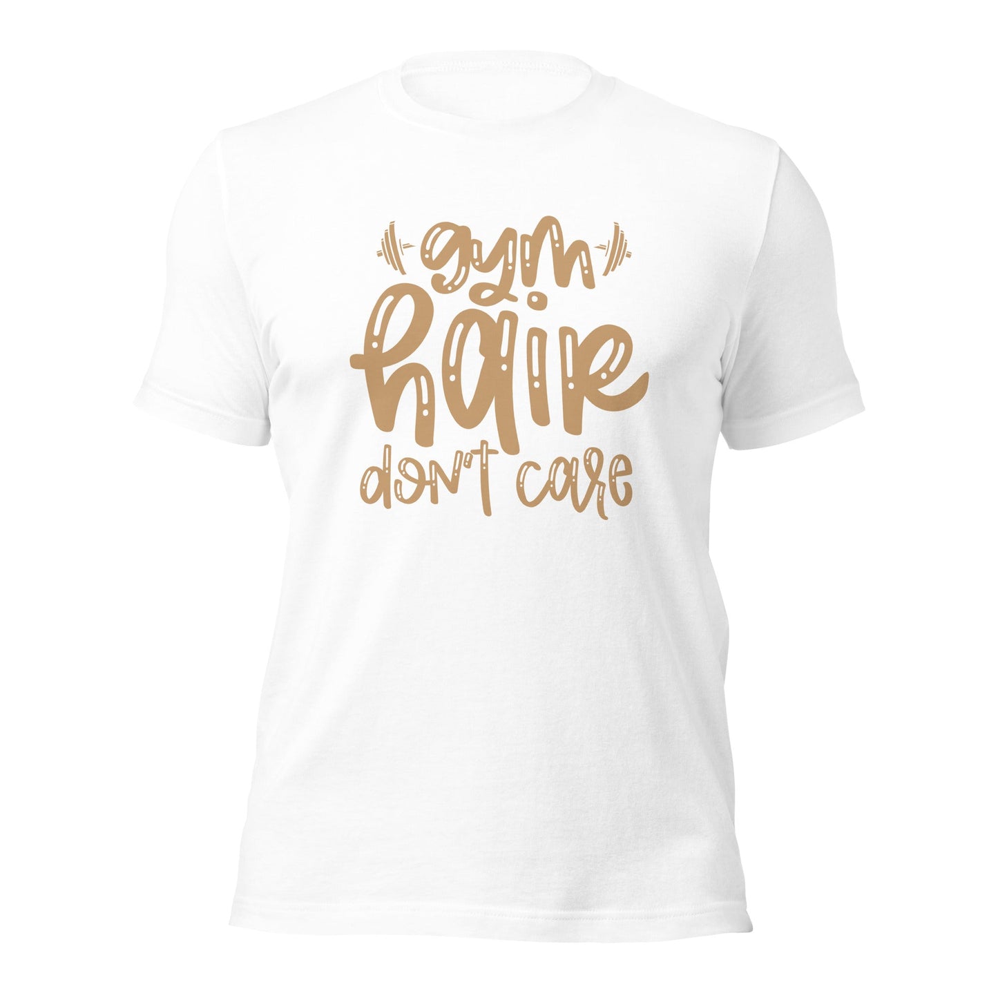 Gym Hair Don't Care - Unisex t-shirt by DarkByteGear