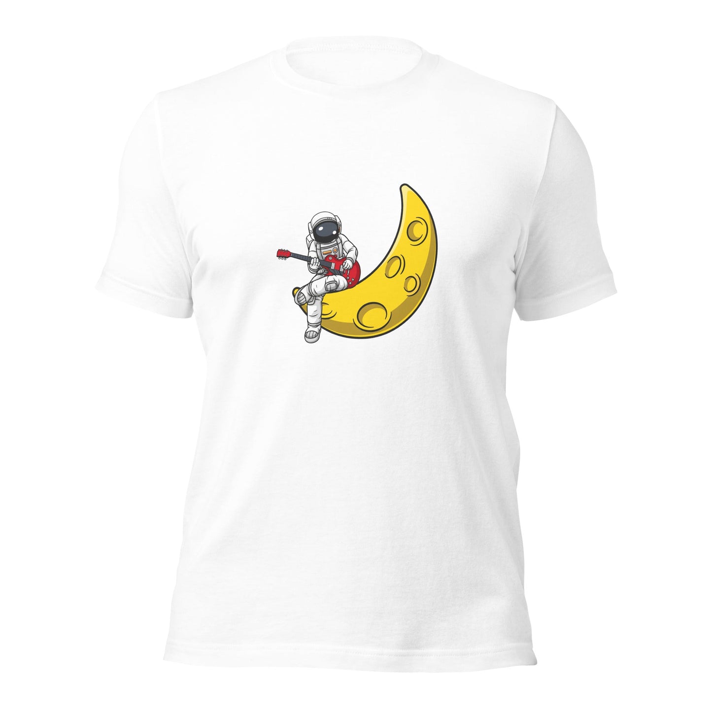 Astronaut Playing - Unisex t-shirt by DarkByteGear