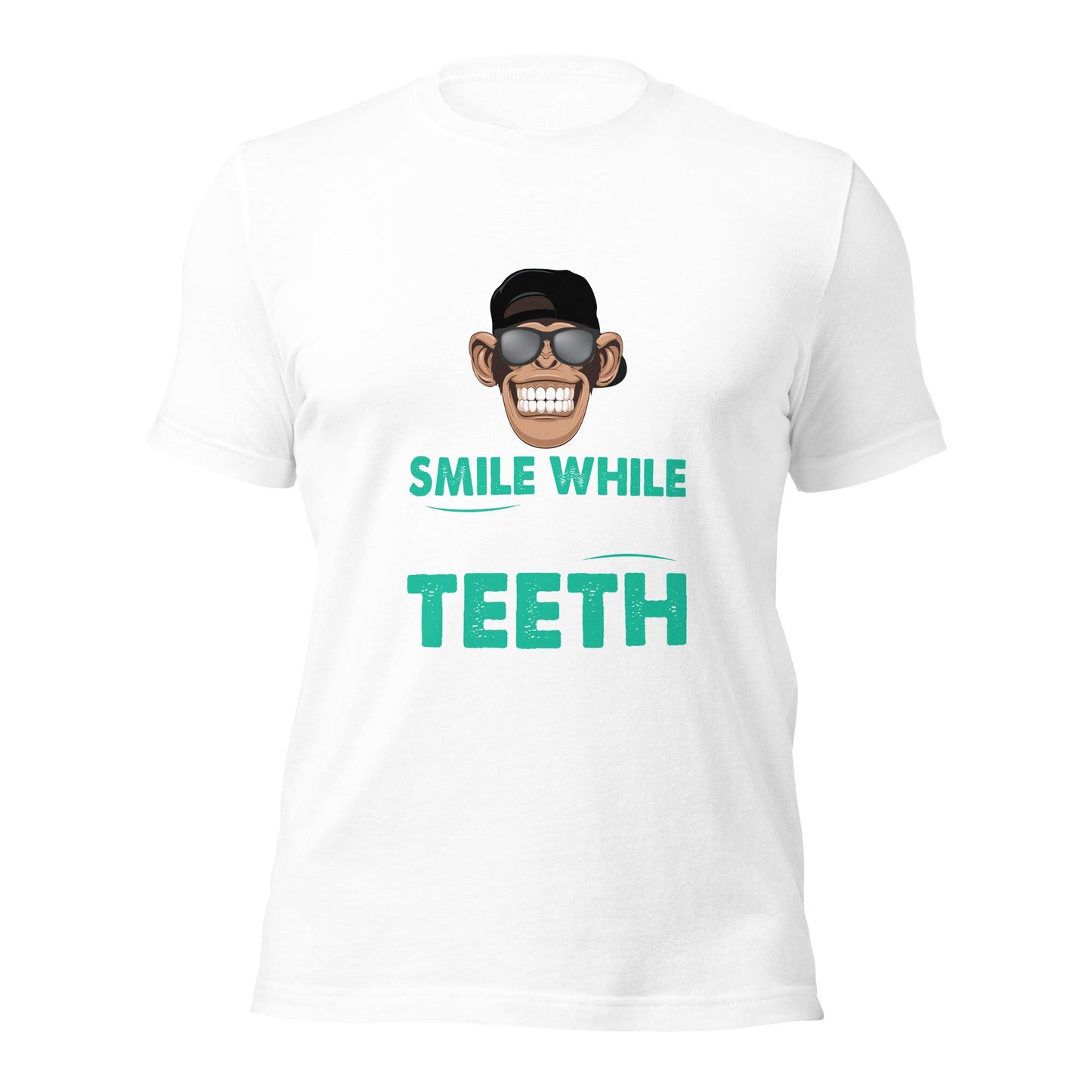 Life is Short, Smile while you still have teeth - Unisex t-shirt by DarkByteGear