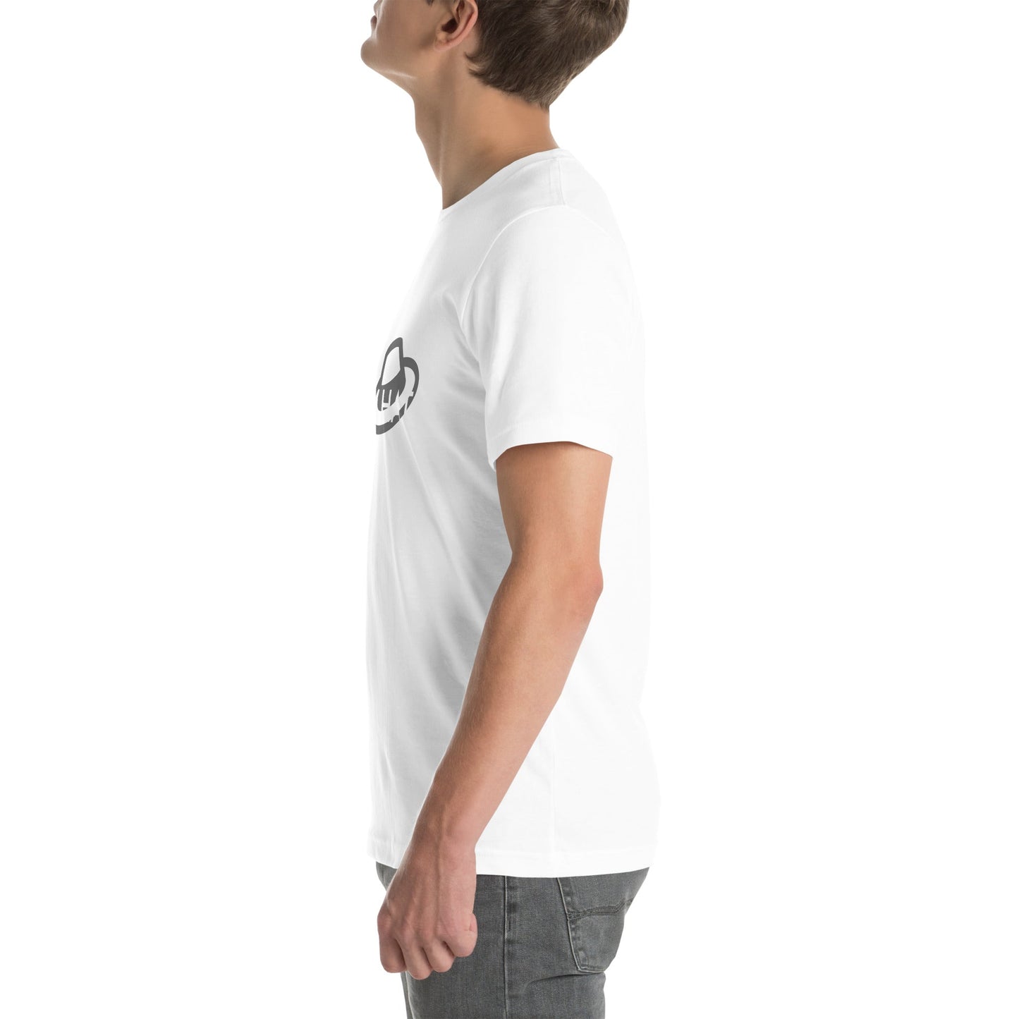 Grey Hat Hacker - Short-Sleeve Unisex T-Shirt by DarkByteGear