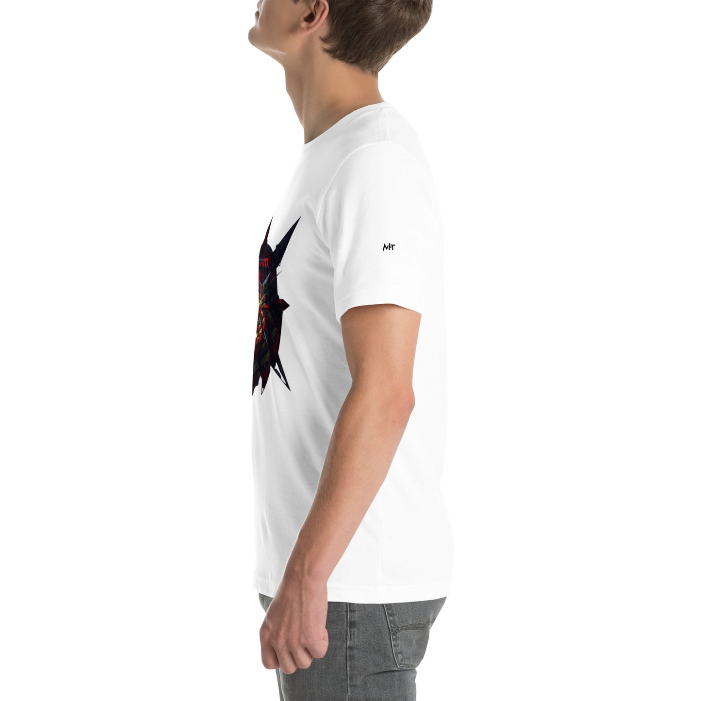 Cyberware Ronin Mecha - Unisex t-shirt by DarkByteGear
