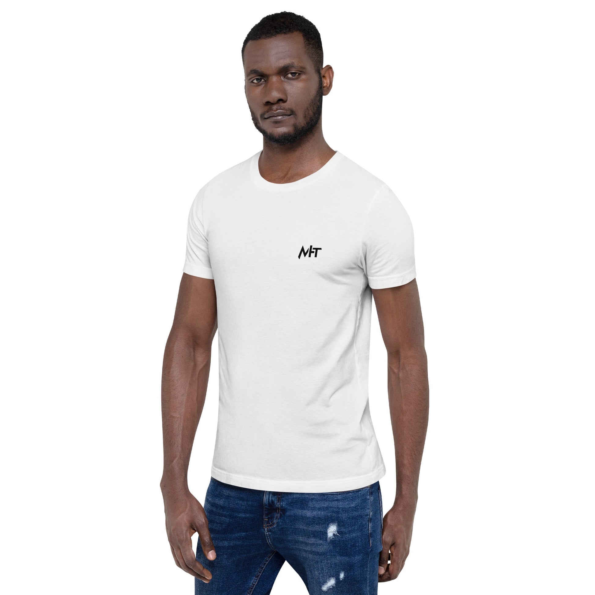 Crypto King - Unisex t-shirt (back print) by DarkByteGear