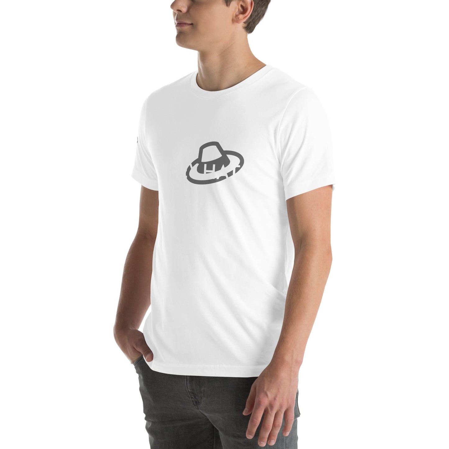 Grey Hat Hacker - Short-Sleeve Unisex T-Shirt by DarkByteGear