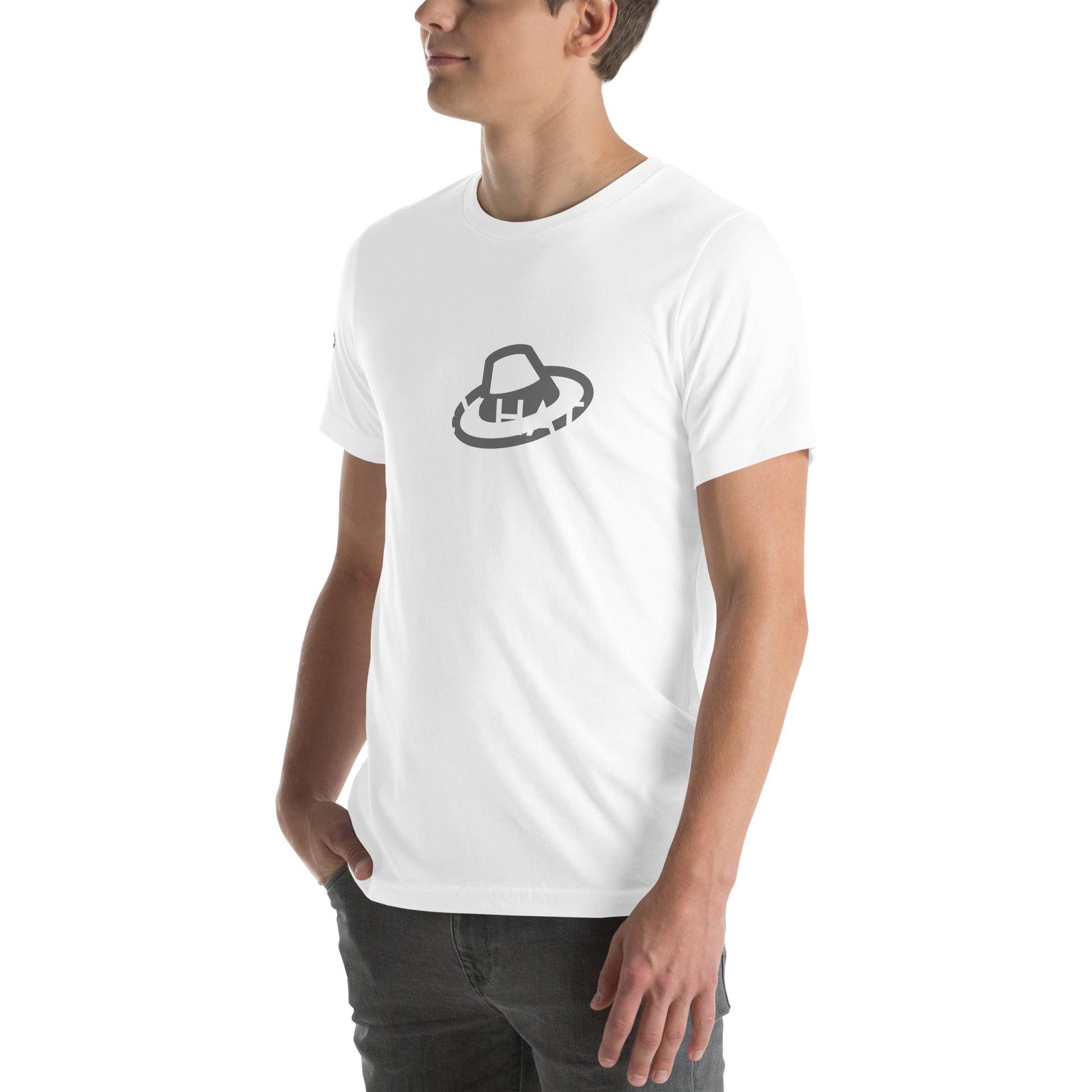 Grey Hat Hacker - Short-Sleeve Unisex T-Shirt by DarkByteGear