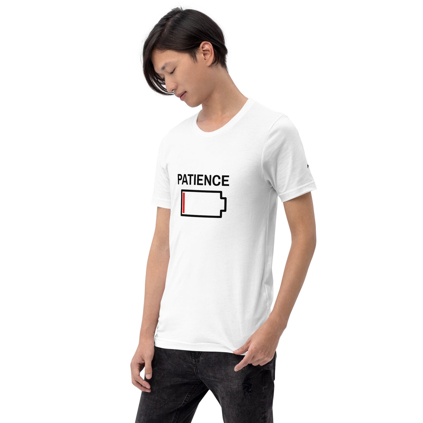 Patience - Unisex t-shirt ( Back Print ) by DarkByteGear