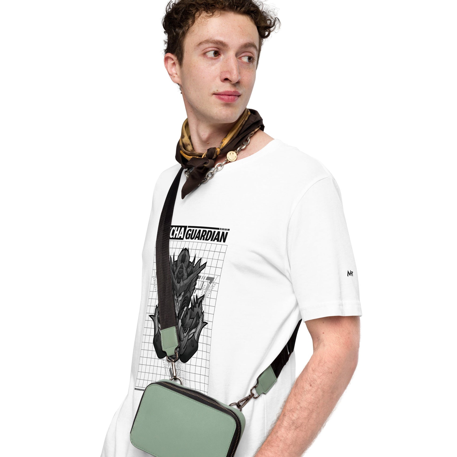 Mecha Guardian - Unisex t-shirt by DarkByteGear