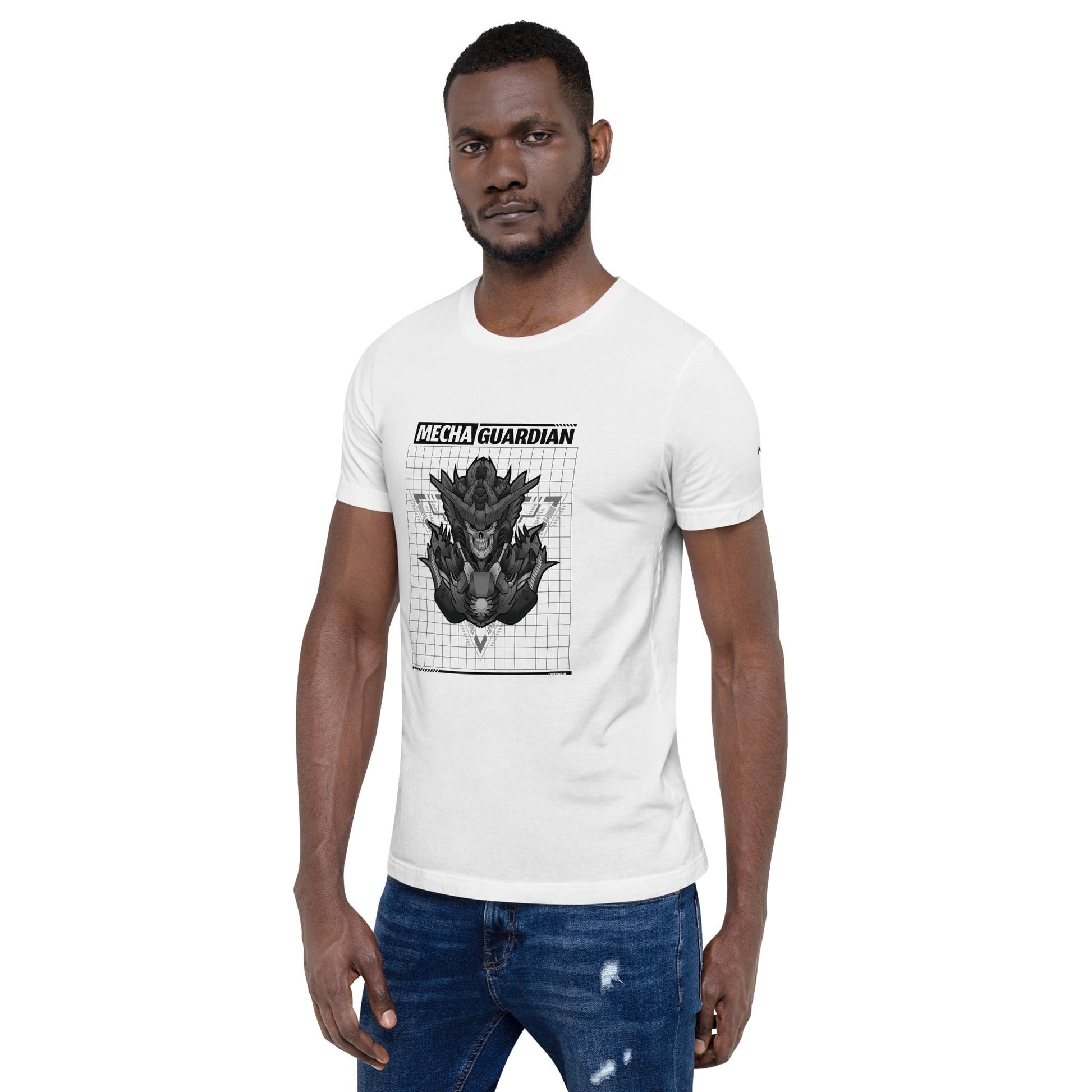 Mecha Guardian - Unisex t-shirt by DarkByteGear