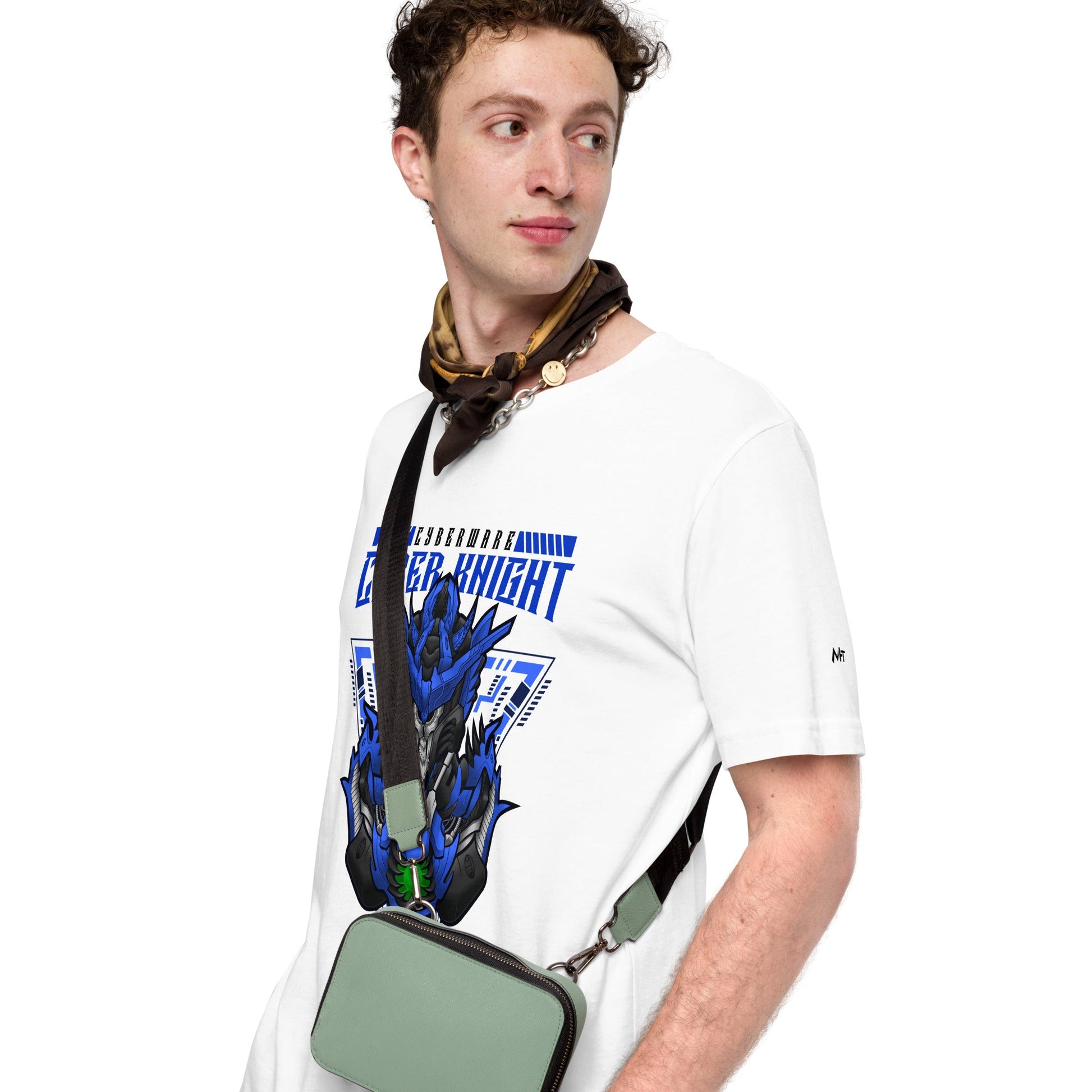 CyberWare Cyber knight - Unisex t-shirt by DarkByteGear