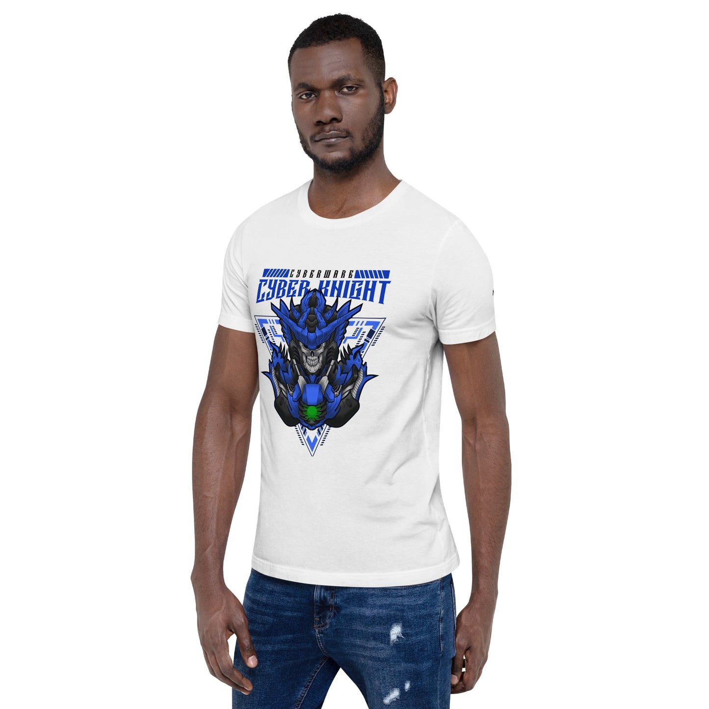 CyberWare Cyber knight - Unisex t-shirt by DarkByteGear