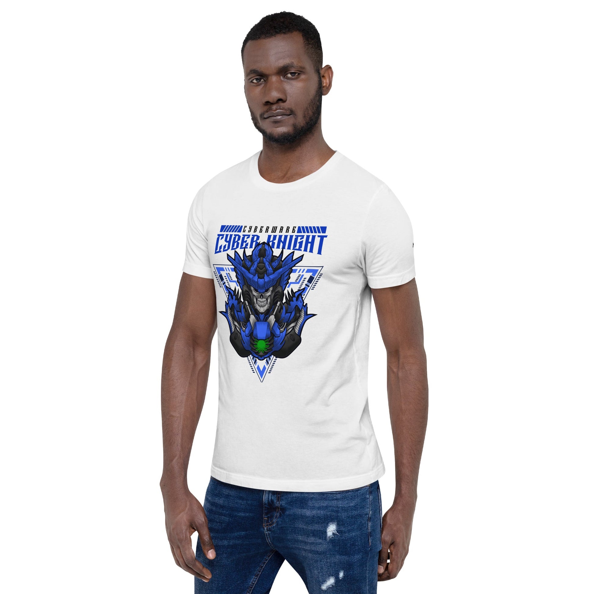 CyberWare Cyber knight - Unisex t-shirt by DarkByteGear