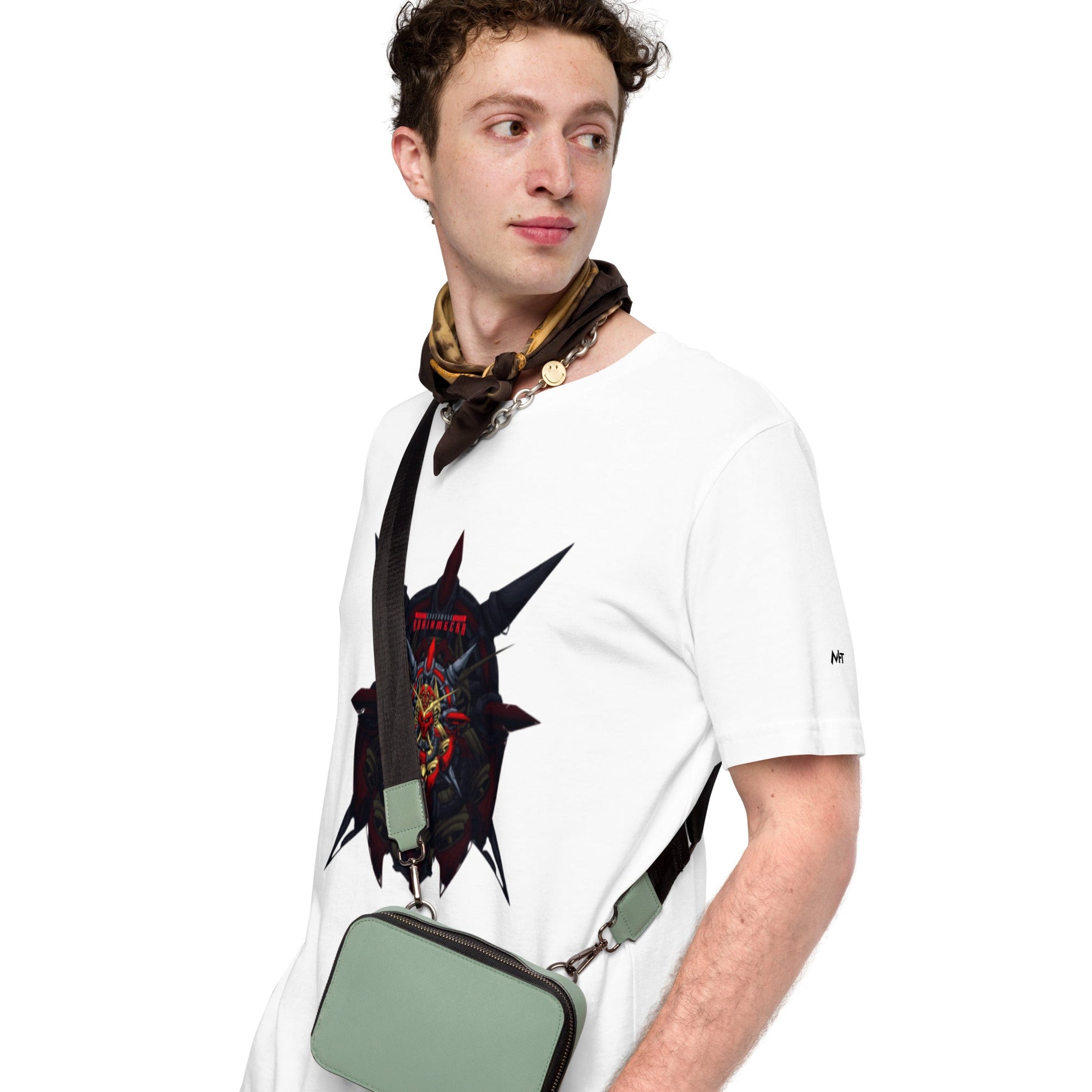 Cyberware Ronin Mecha - Unisex t-shirt by DarkByteGear