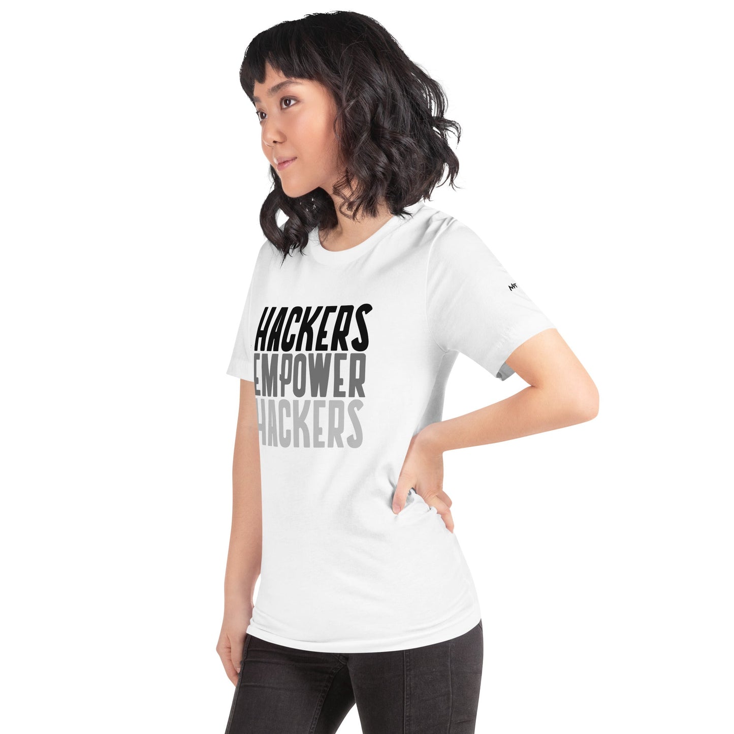 Hackers Empower Hackers - Unisex t-shirt by DarkByteGear