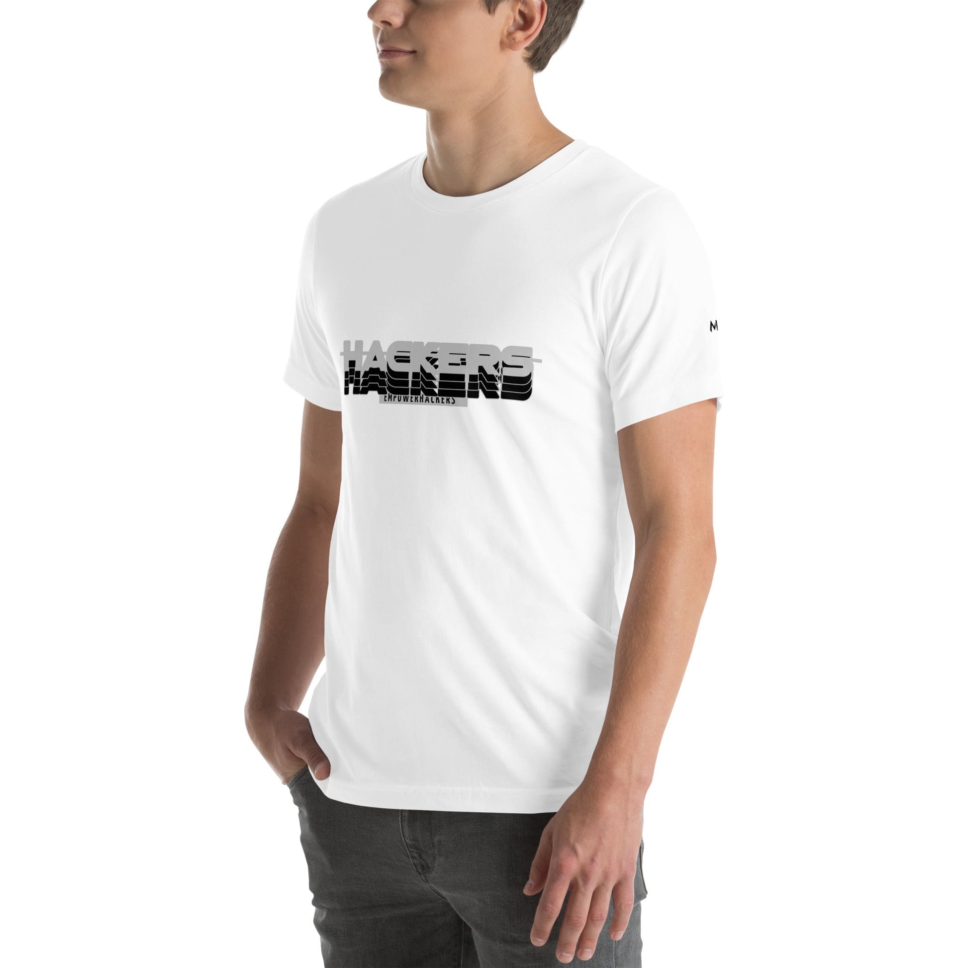 Hackers Empower Hackers V3 - Unisex t-shirt by DarkByteGear