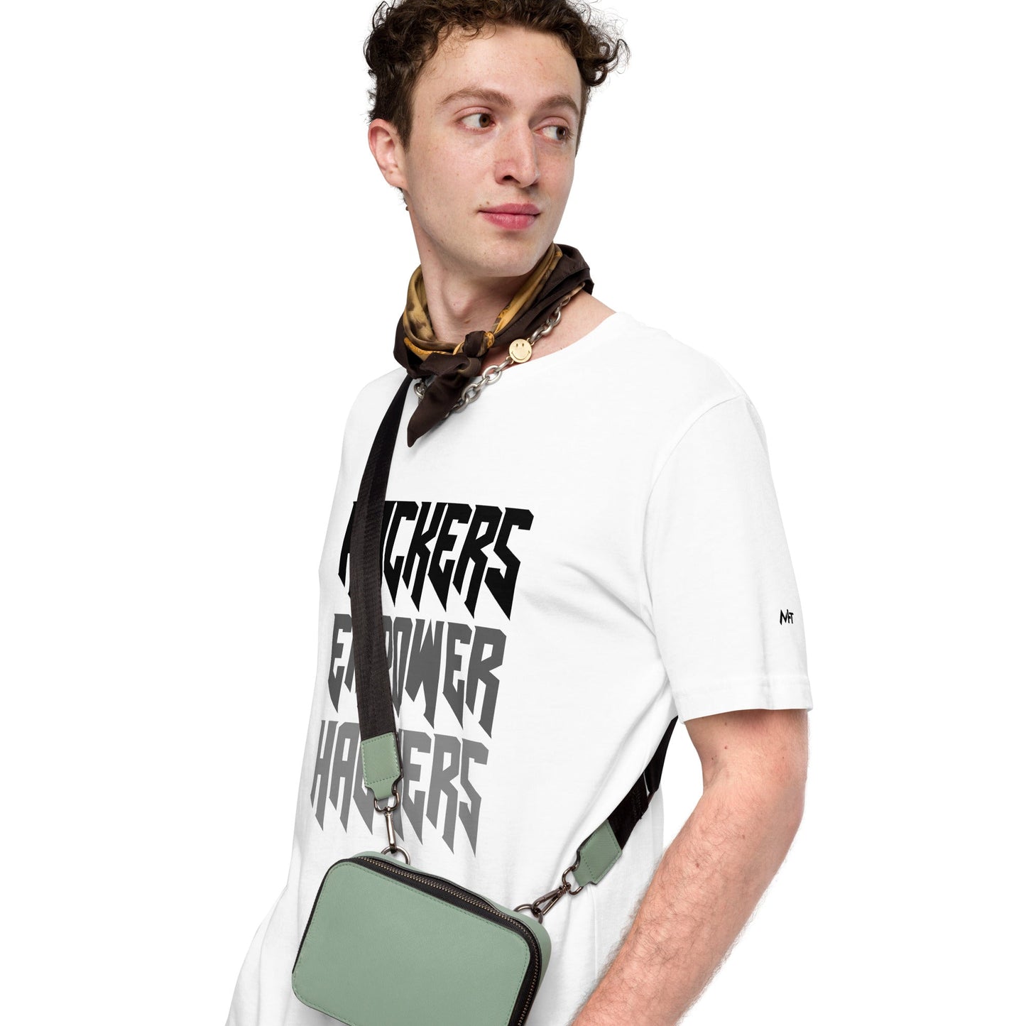Hackers Empower Hackers V4 - Unisex t-shirt by DarkByteGear