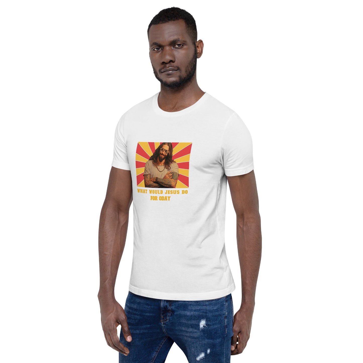 What would Jesus do for 0day v1 - Unisex t-shirt by DarkByteGear