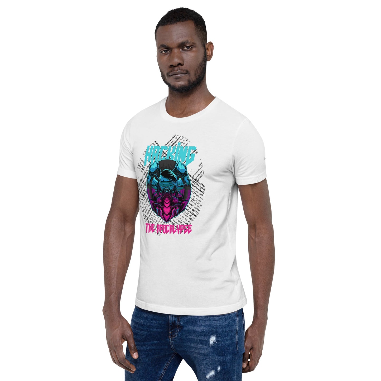 Hacking the apocalypse V2 - Unisex t-shirt by DarkByteGear