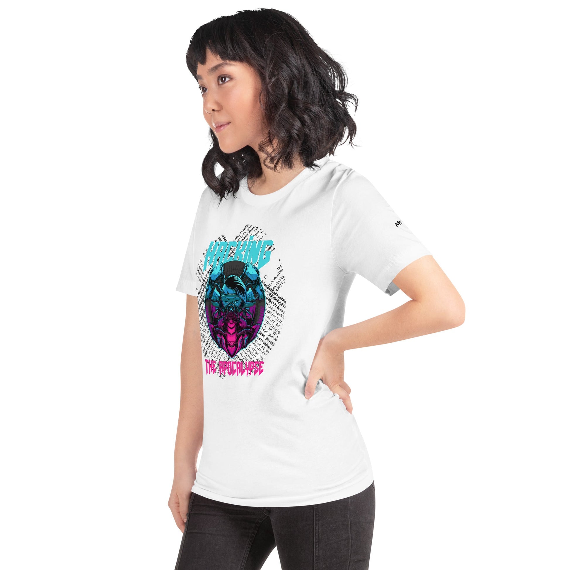 Hacking the apocalypse V2 - Unisex t-shirt by DarkByteGear