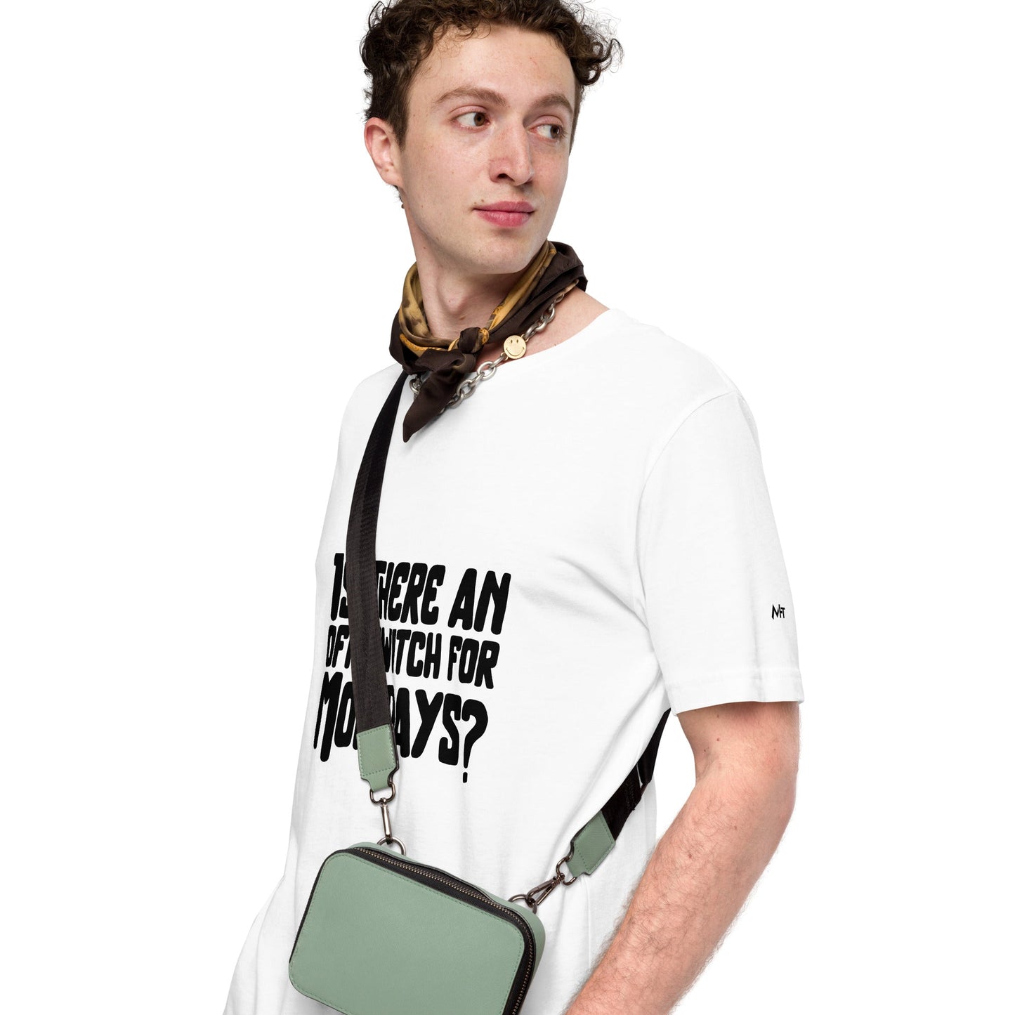 Is there an OFF switch for Mondays? - Unisex t-shirt by DarkByteGear