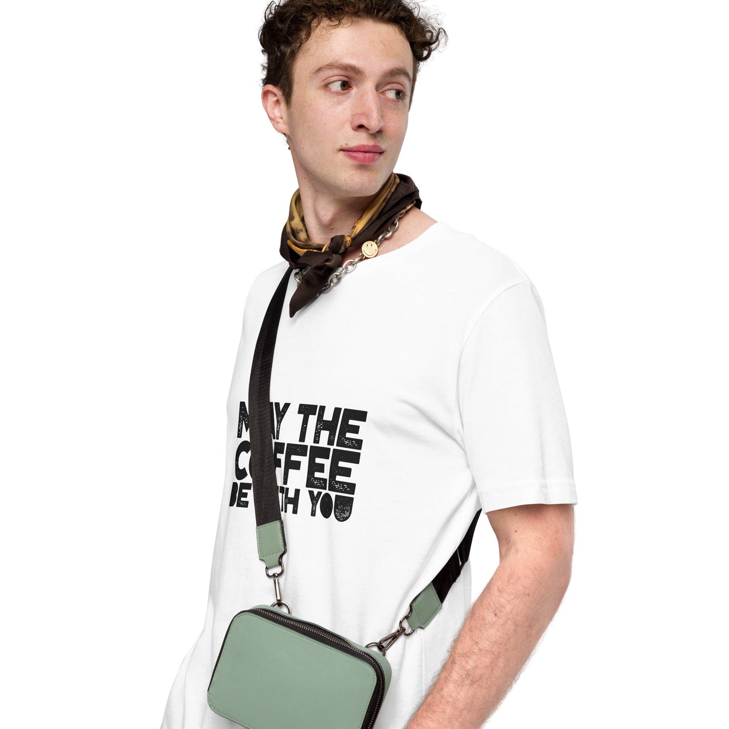 May the Coffee be with You - Unisex t-shirt by DarkByteGear