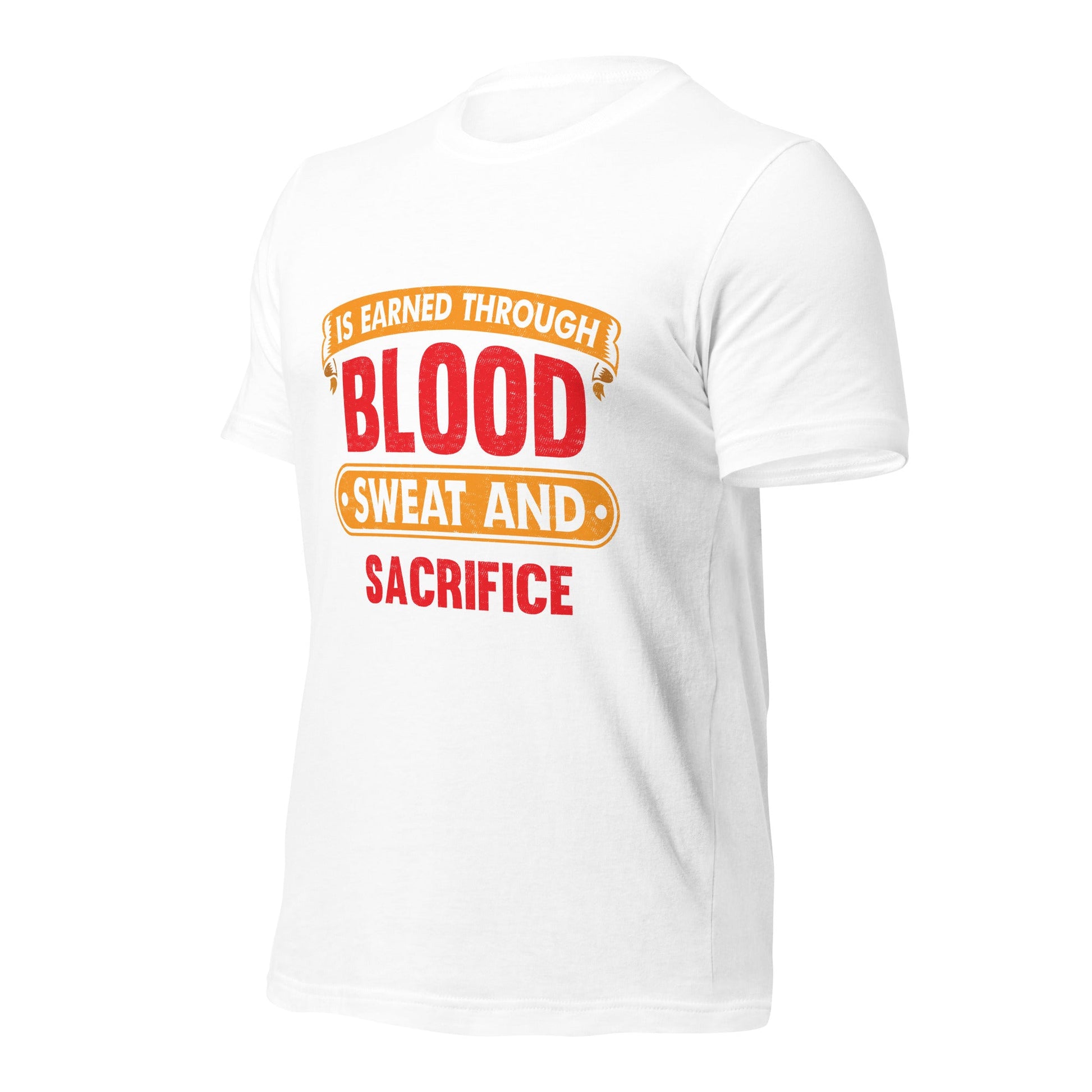 Freedom is earned through Blood, Sweat and Sacrifice - Unisex t-shirt by DarkByteGear