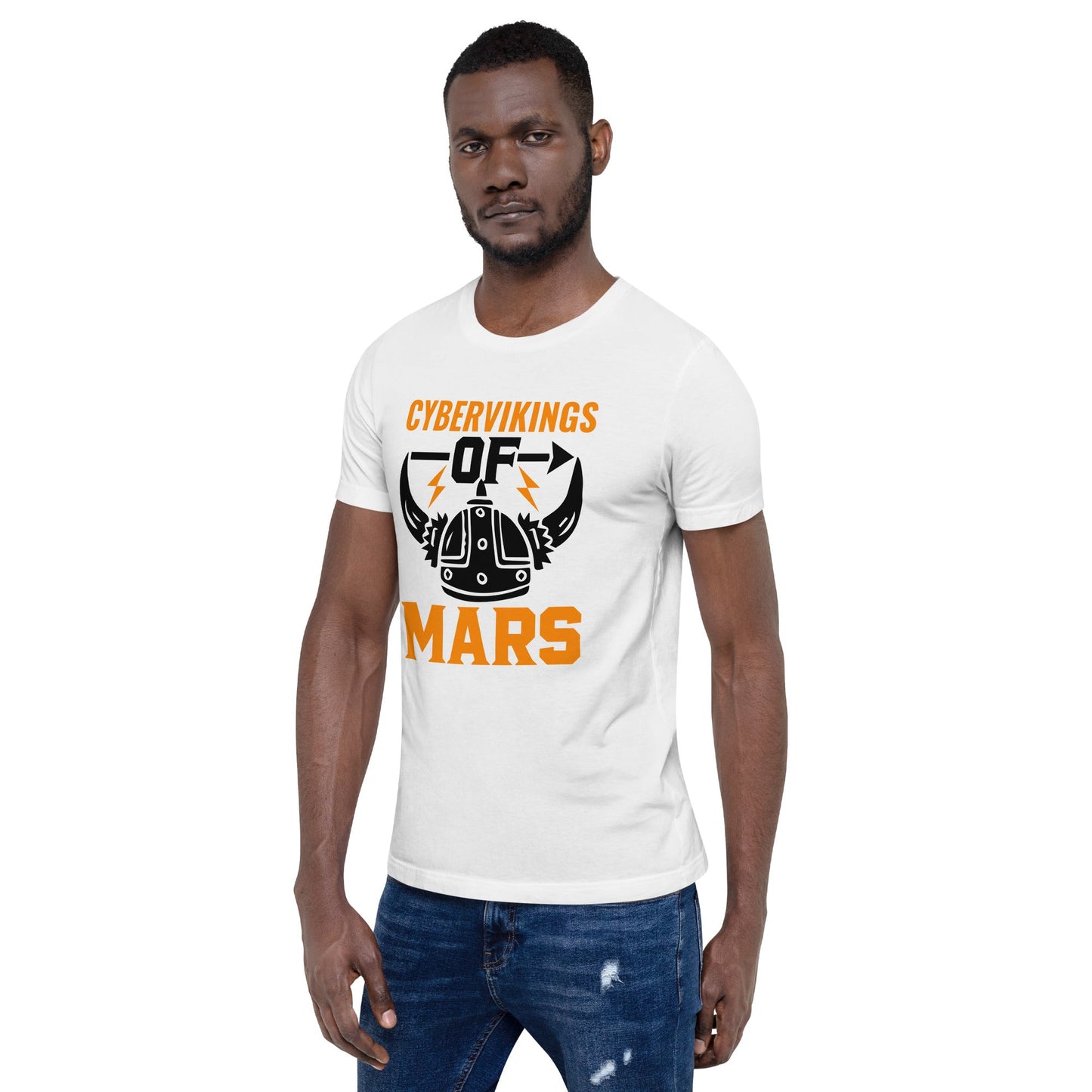 Cyberviking of Mars - Unisex t-shirt by DarkByteGear