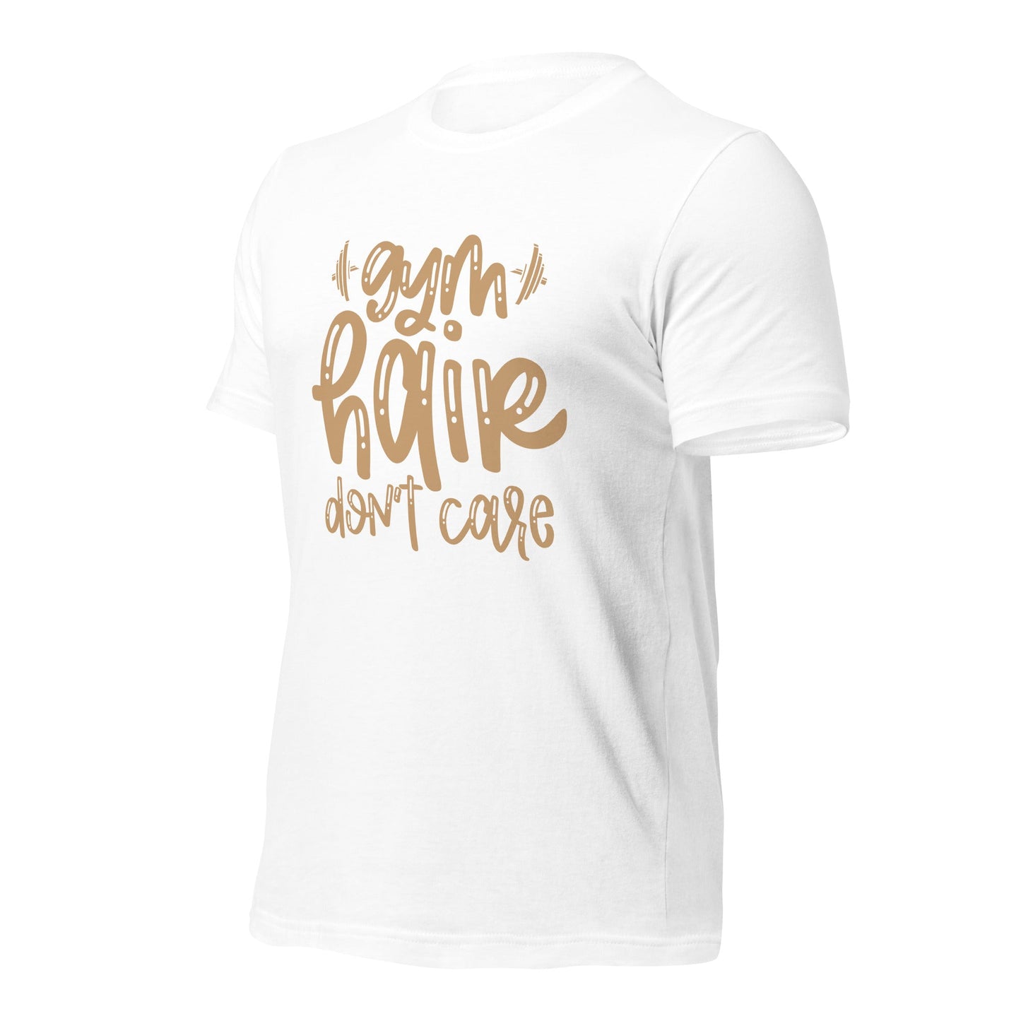 Gym Hair Don't Care - Unisex t-shirt by DarkByteGear