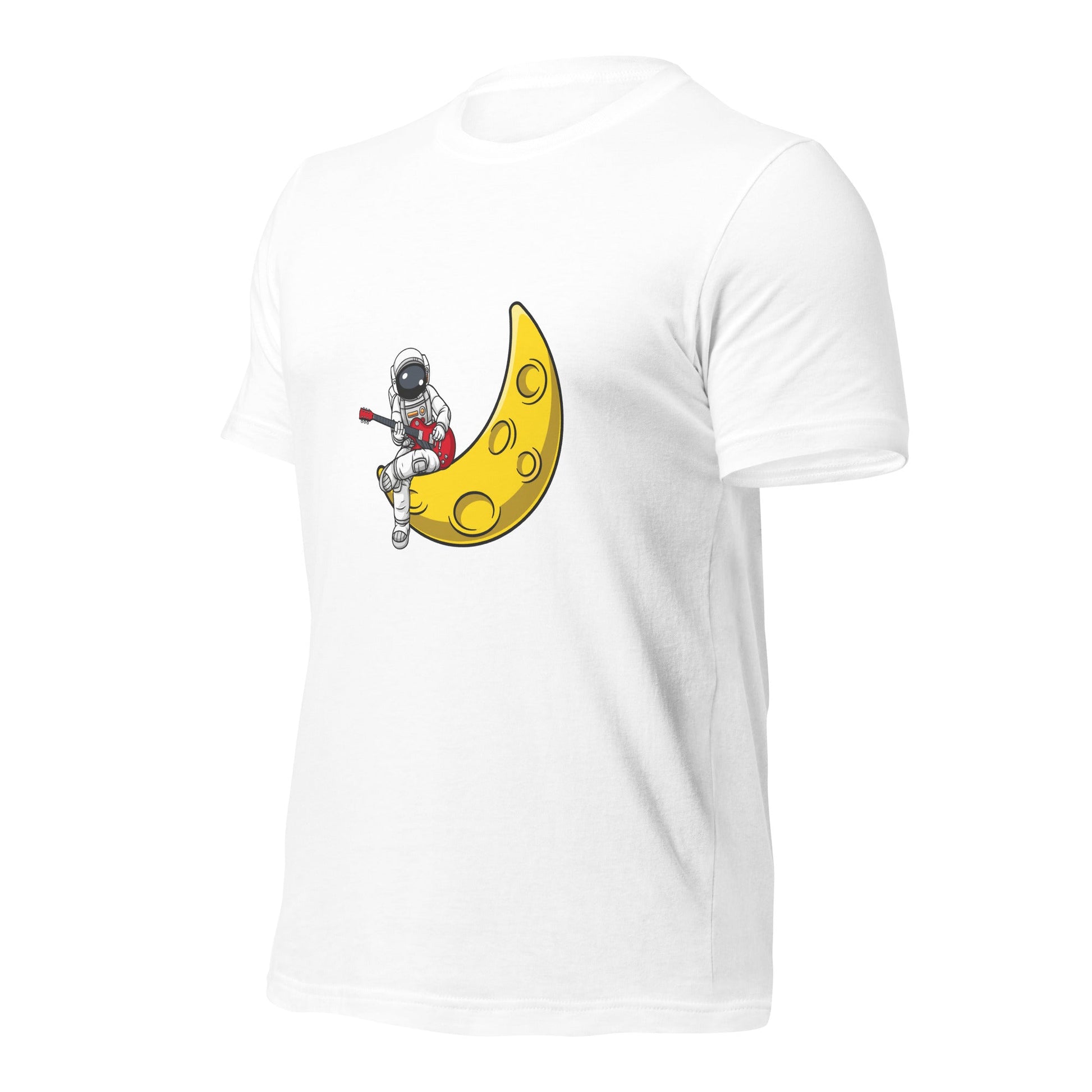 Astronaut Playing - Unisex t-shirt by DarkByteGear